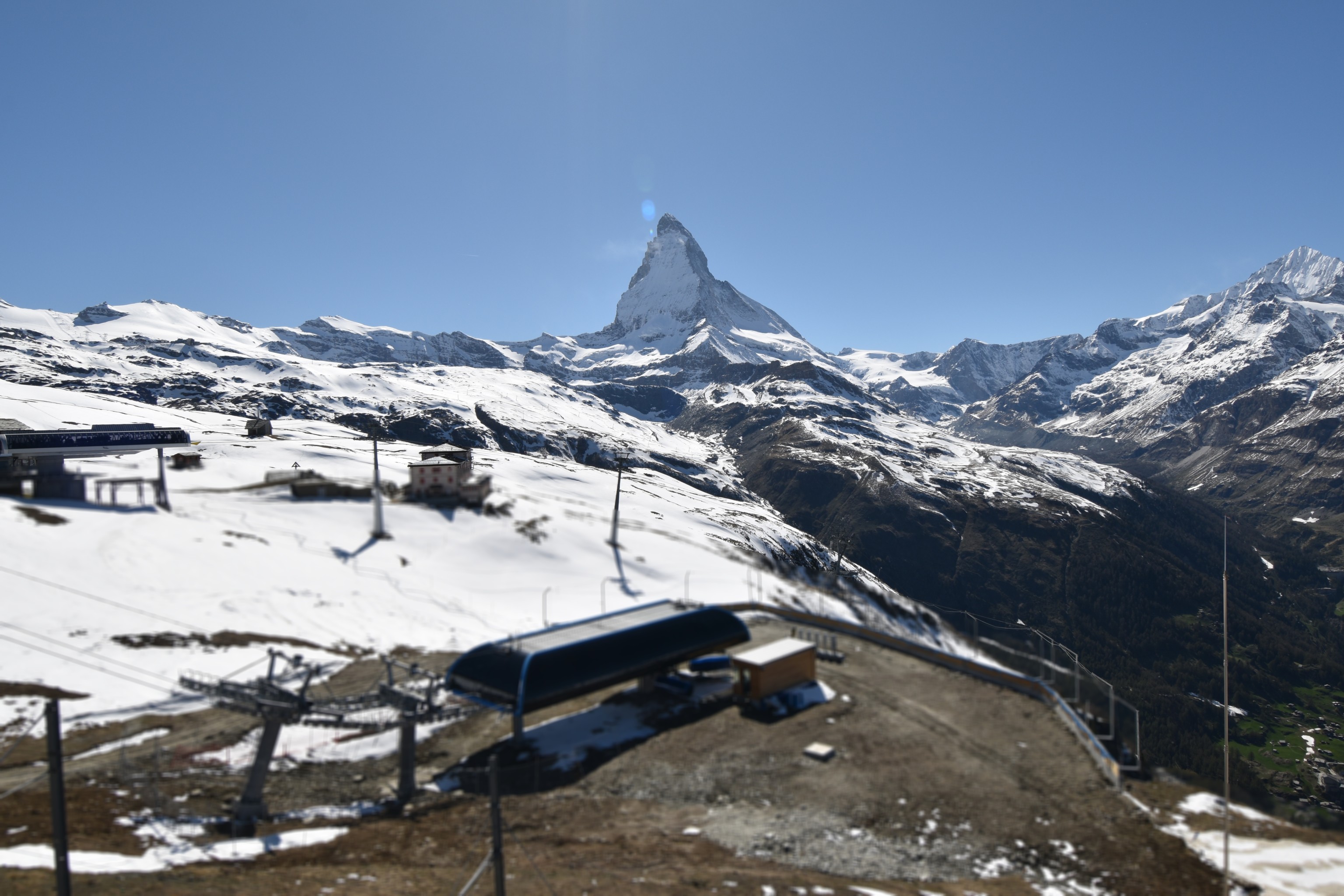 Archived image Webcam Riffelberg Panorama Zermatt