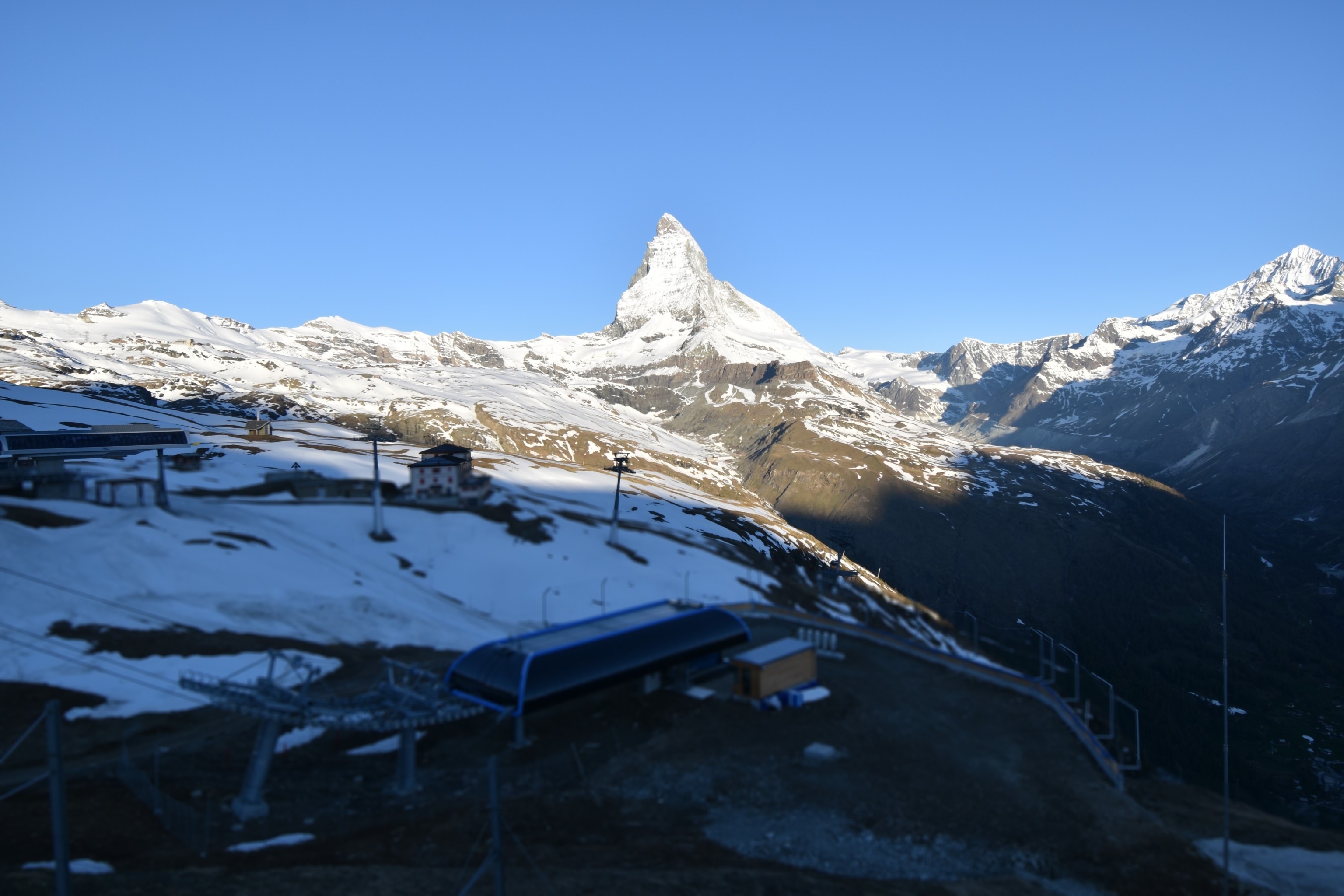Archived image Webcam Riffelberg Panorama Zermatt