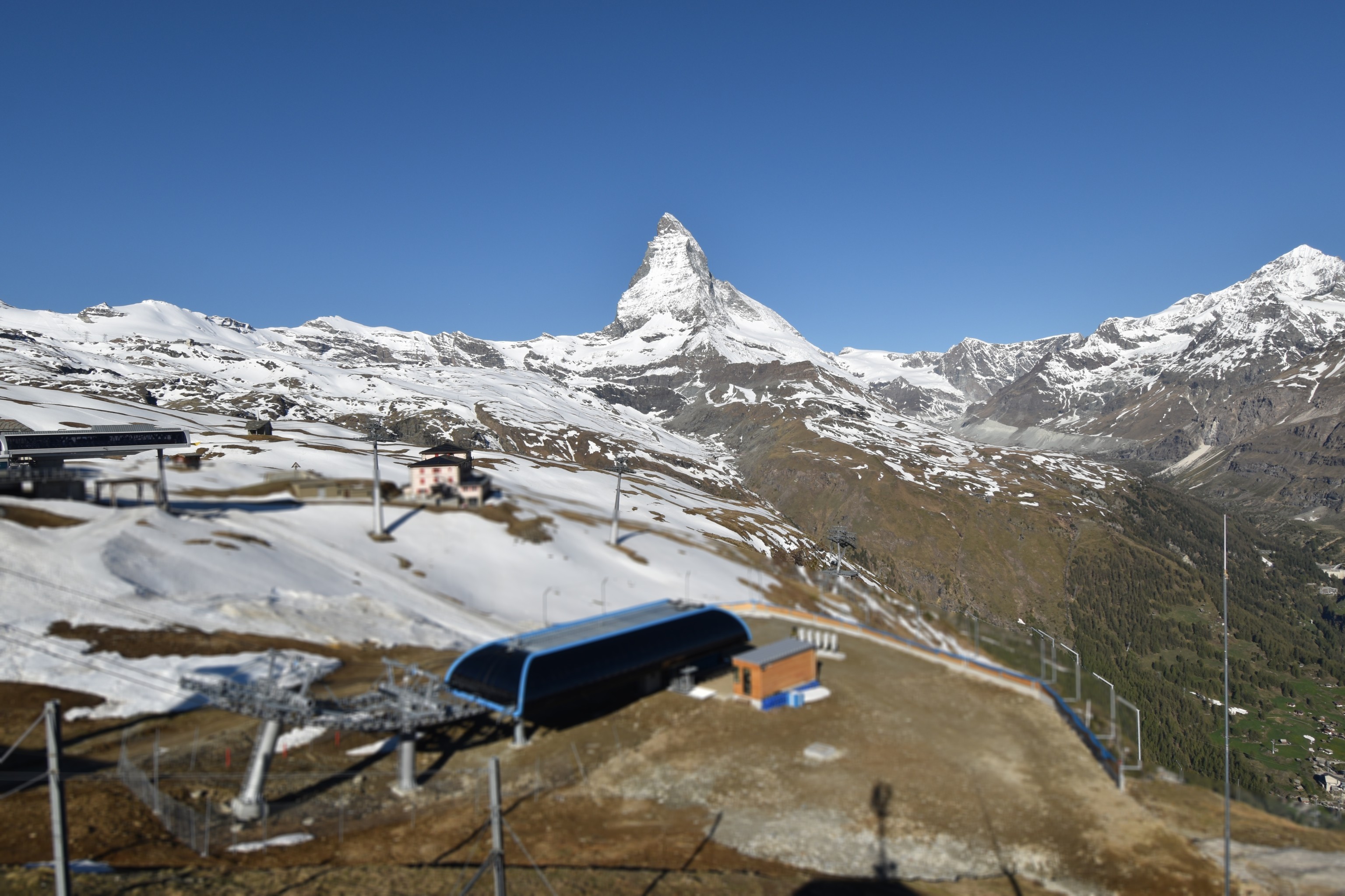 Archived image Webcam Riffelberg Panorama Zermatt