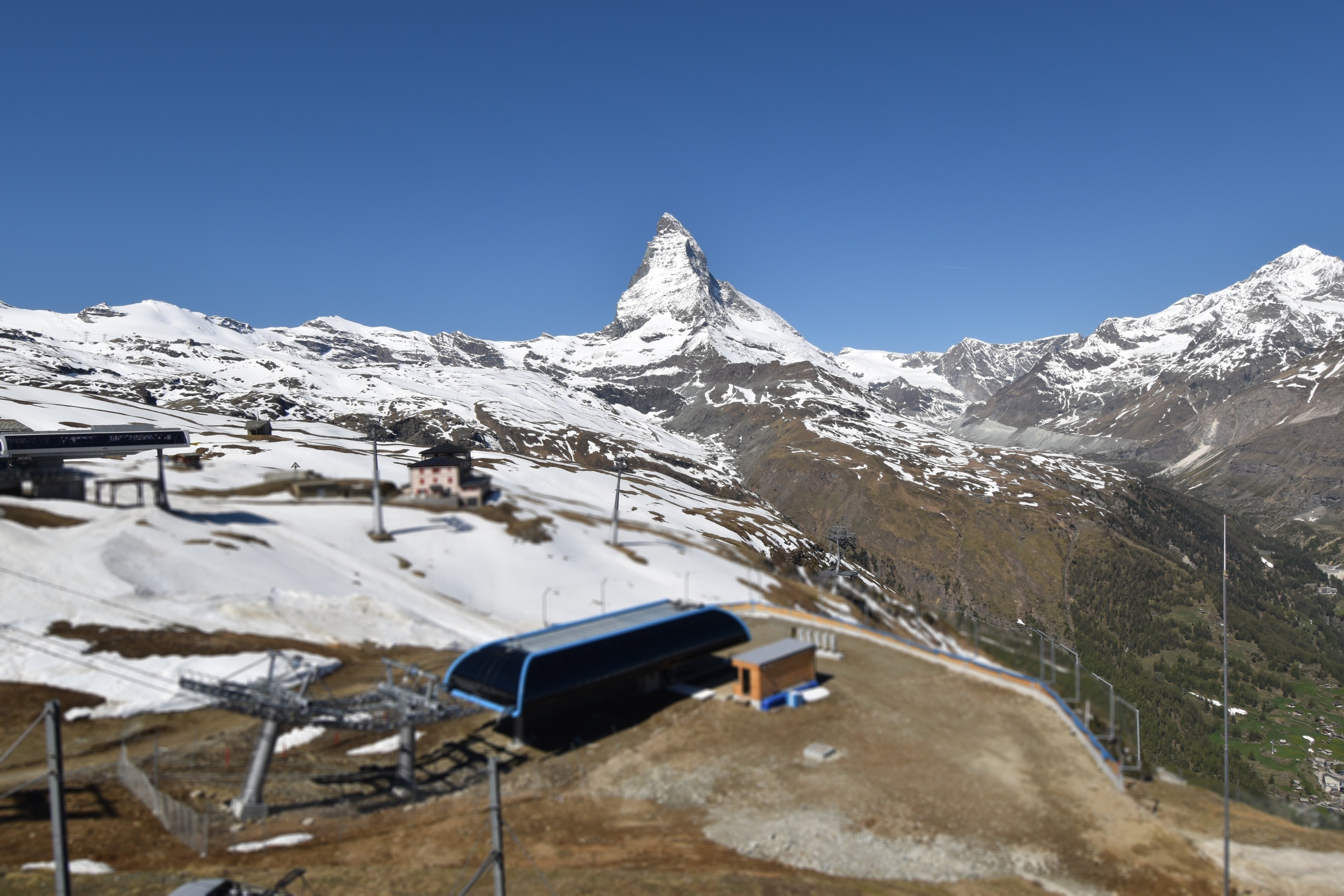 Archived image Webcam Riffelberg Panorama Zermatt