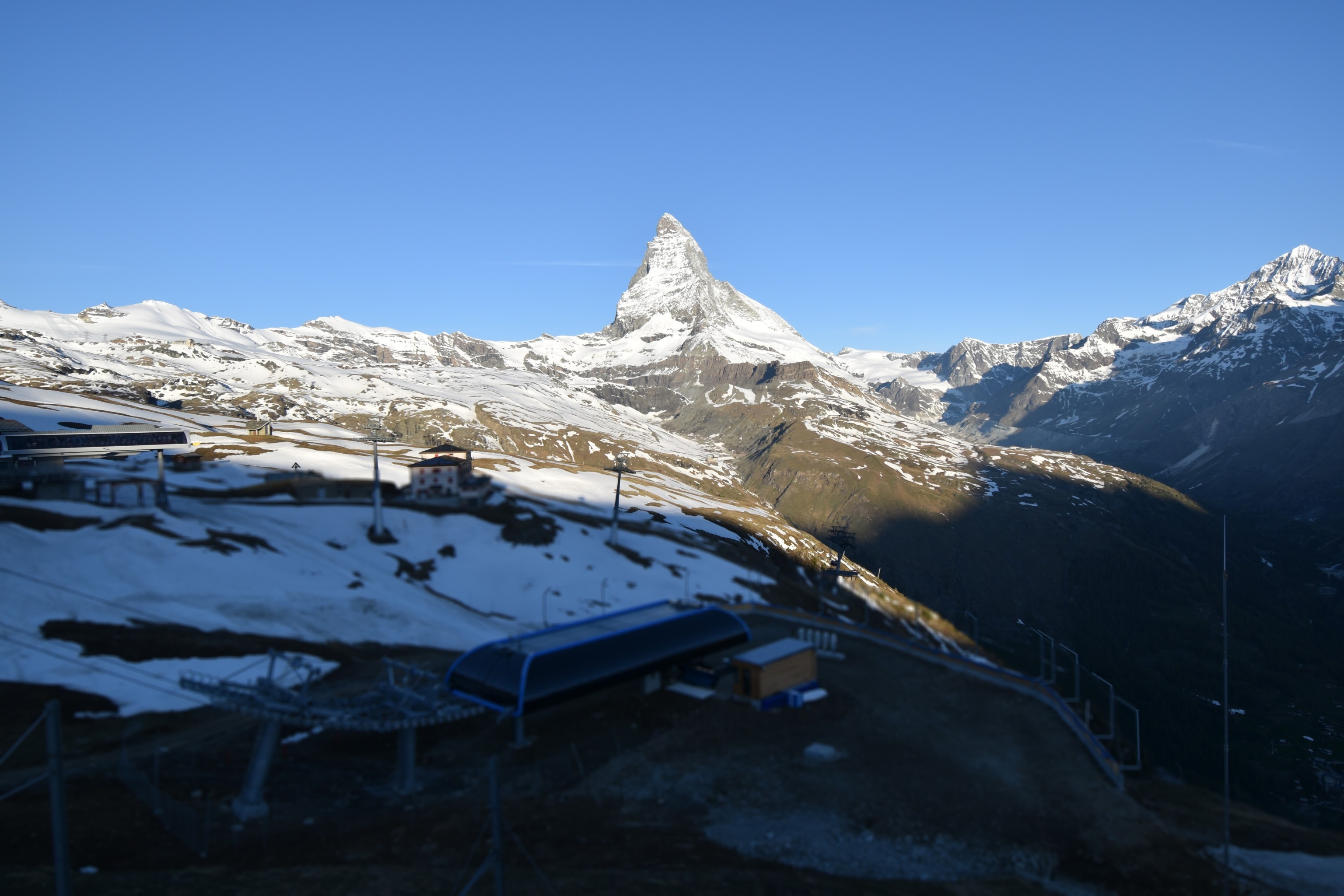 Archiv Foto Webcam Riffelberg Panorama Zermatt