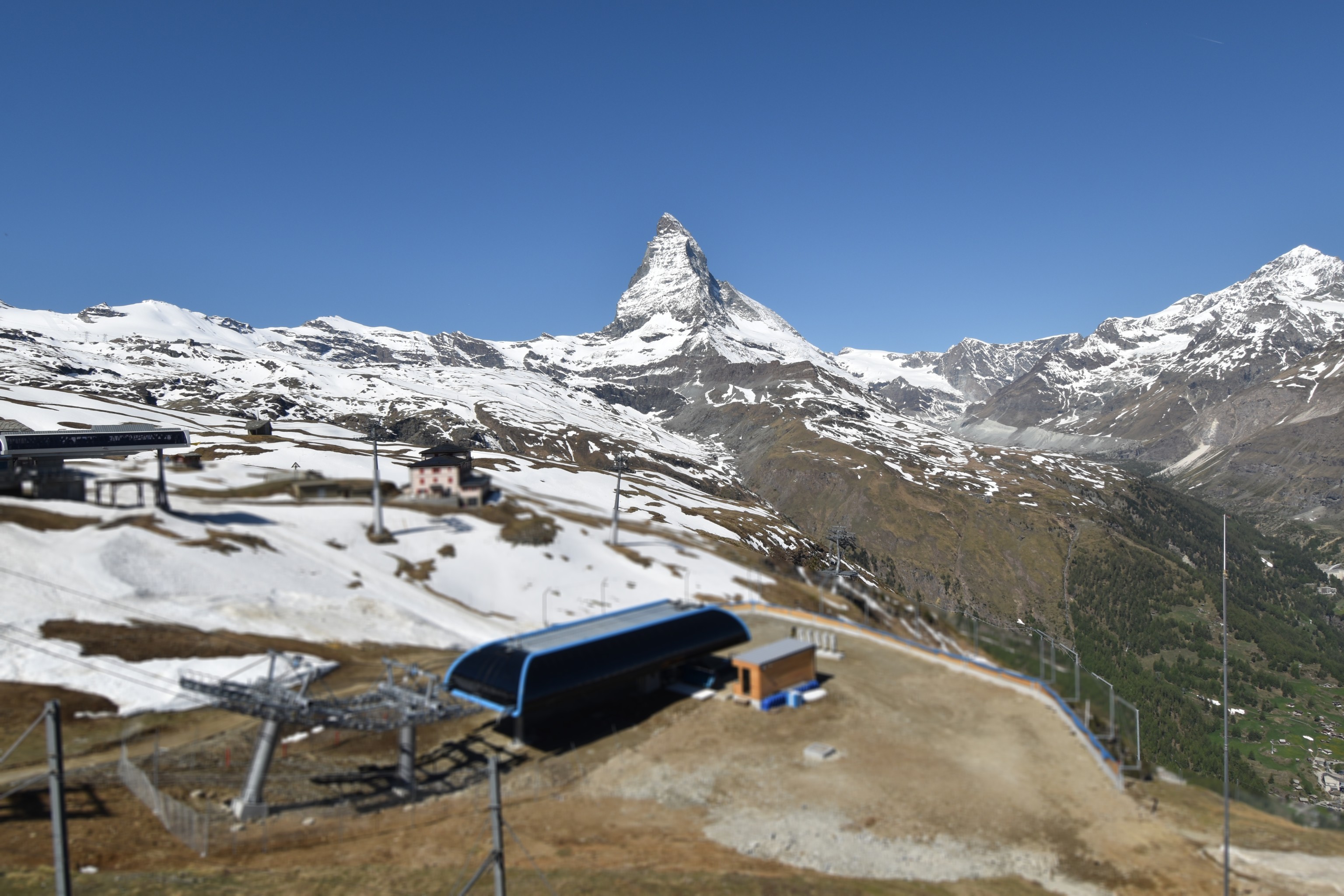 Archiv Foto Webcam Riffelberg Panorama Zermatt