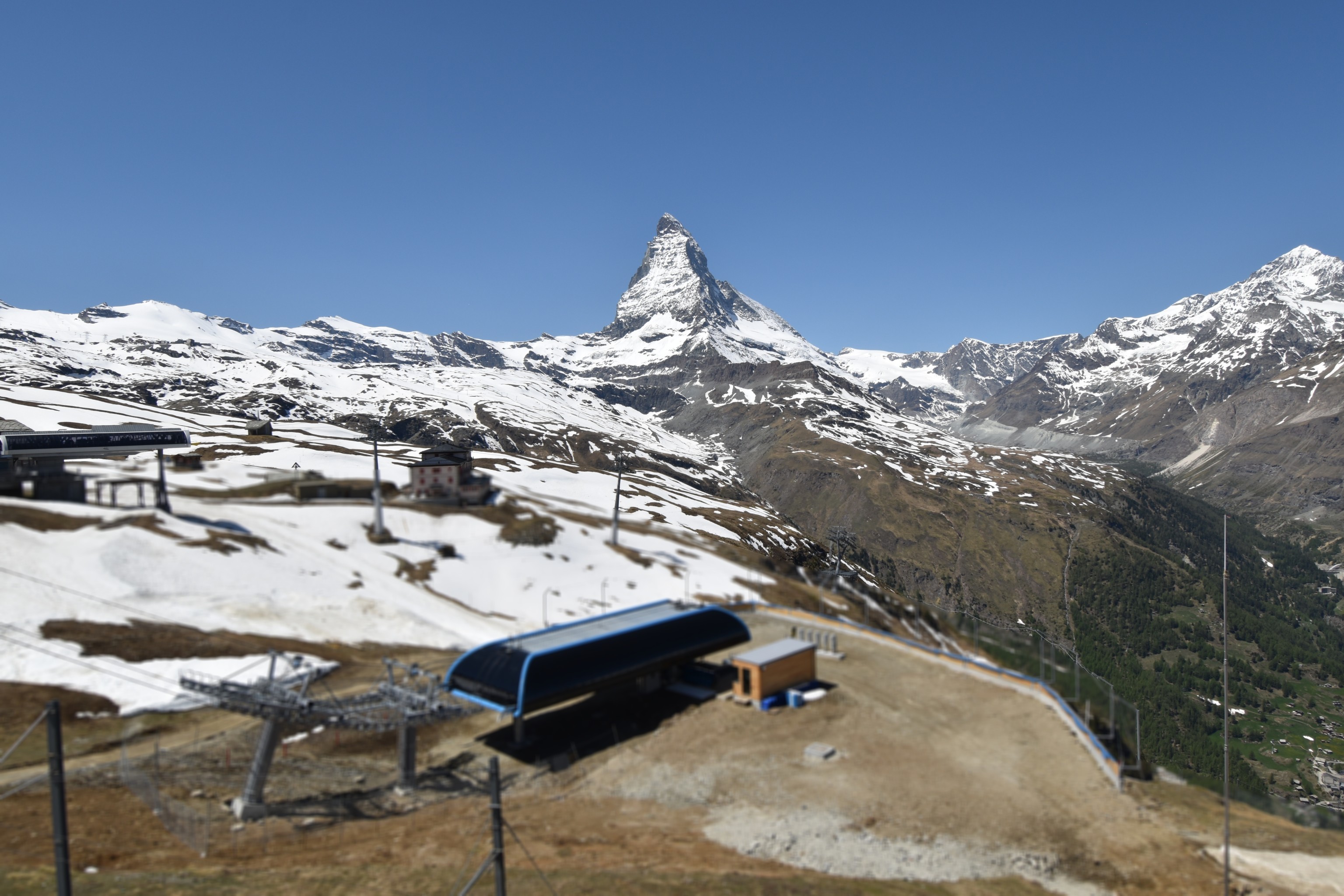 Archiv Foto Webcam Riffelberg Panorama Zermatt