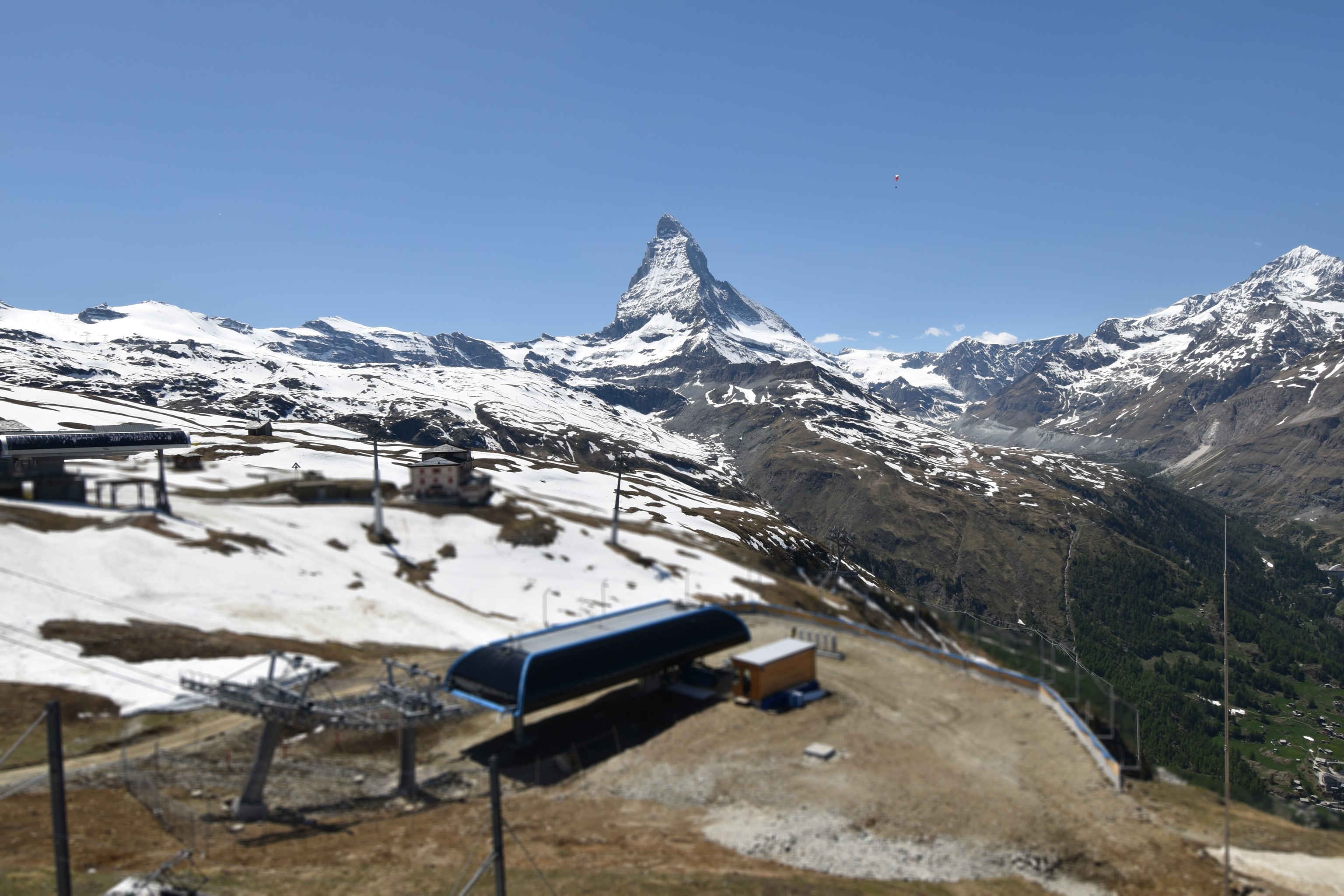 Archiv Foto Webcam Riffelberg Panorama Zermatt