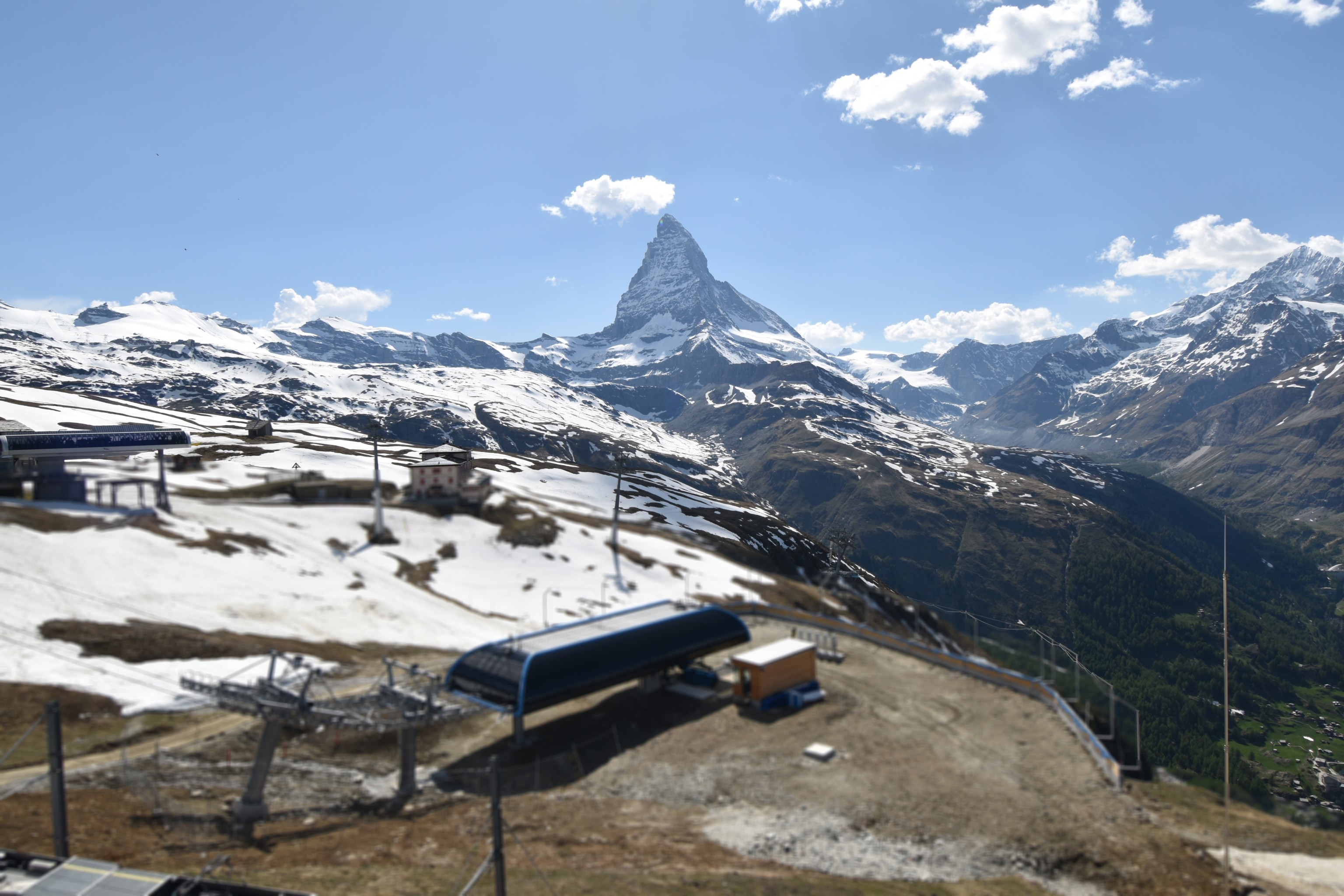 Archiv Foto Webcam Riffelberg Panorama Zermatt