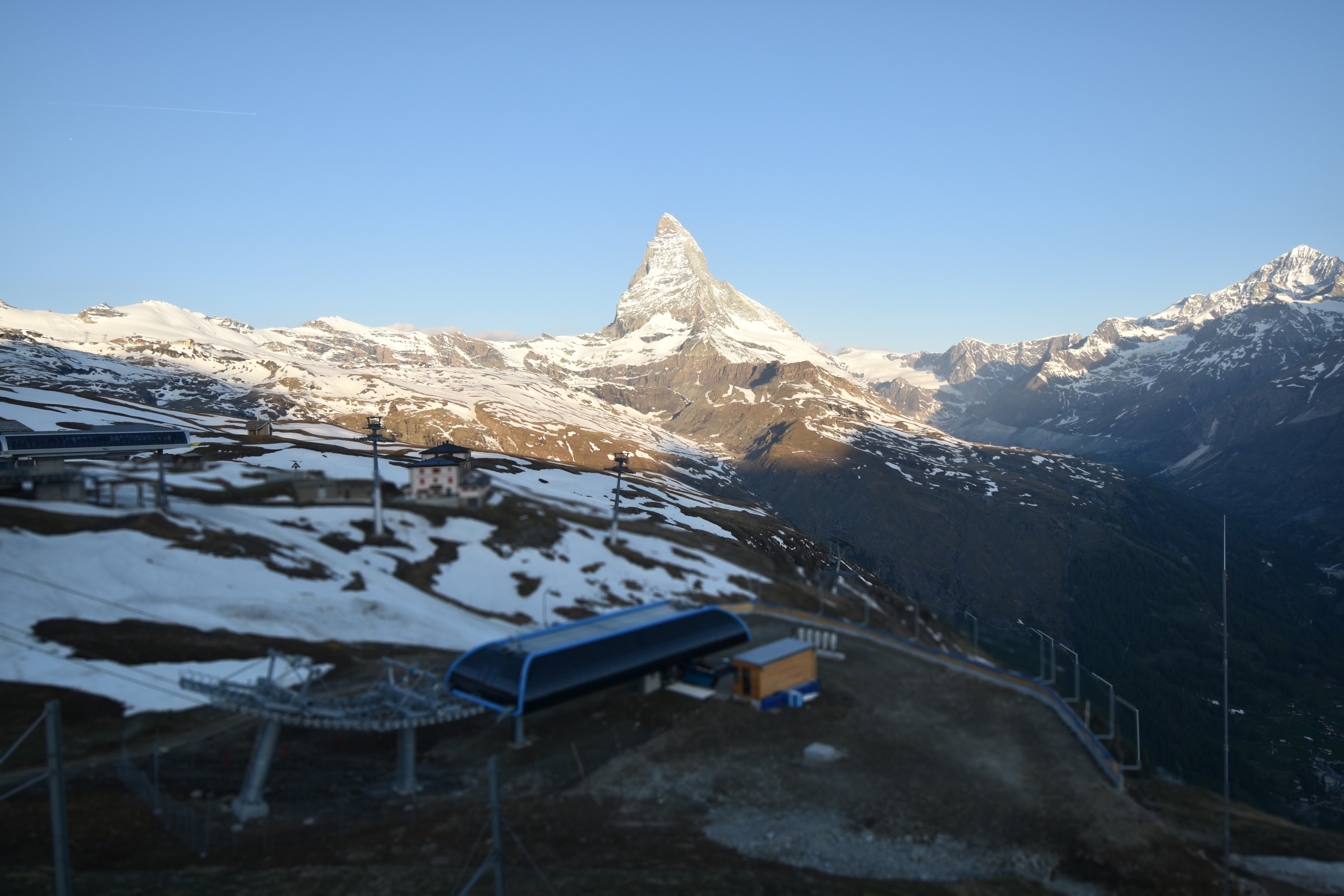 Archived image Webcam Riffelberg Panorama Zermatt