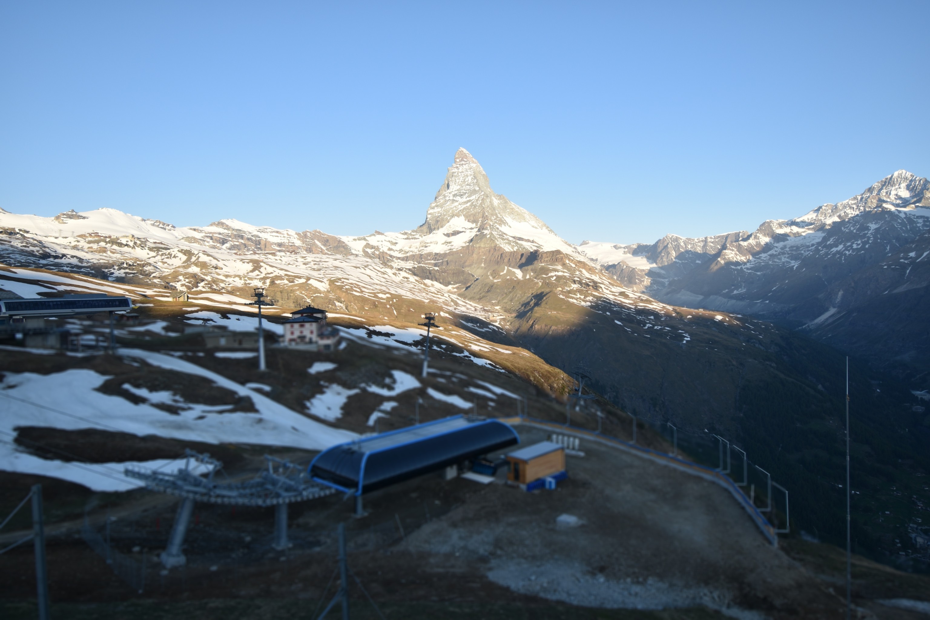 Archived image Webcam Riffelberg Panorama Zermatt