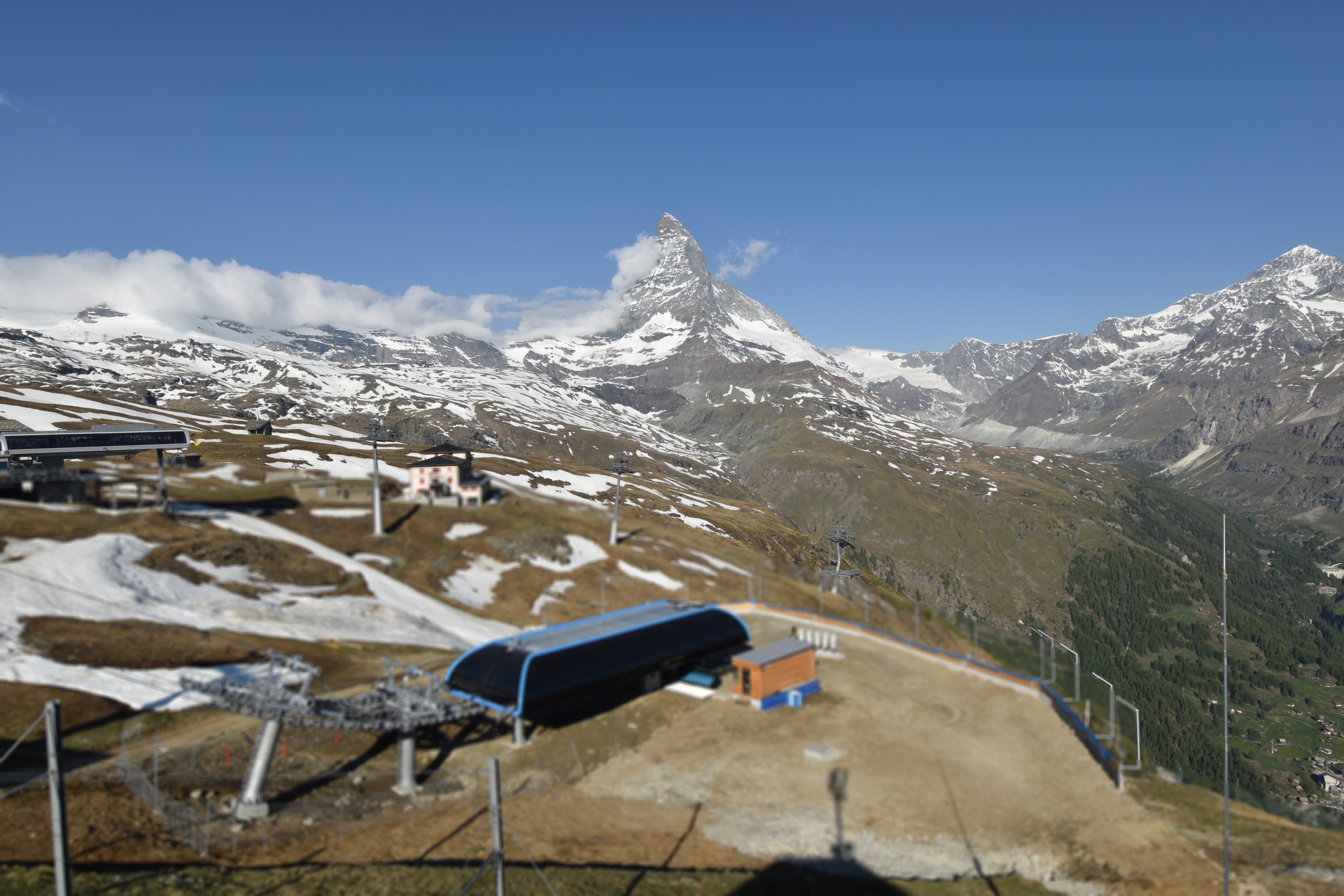 Archived image Webcam Riffelberg Panorama Zermatt