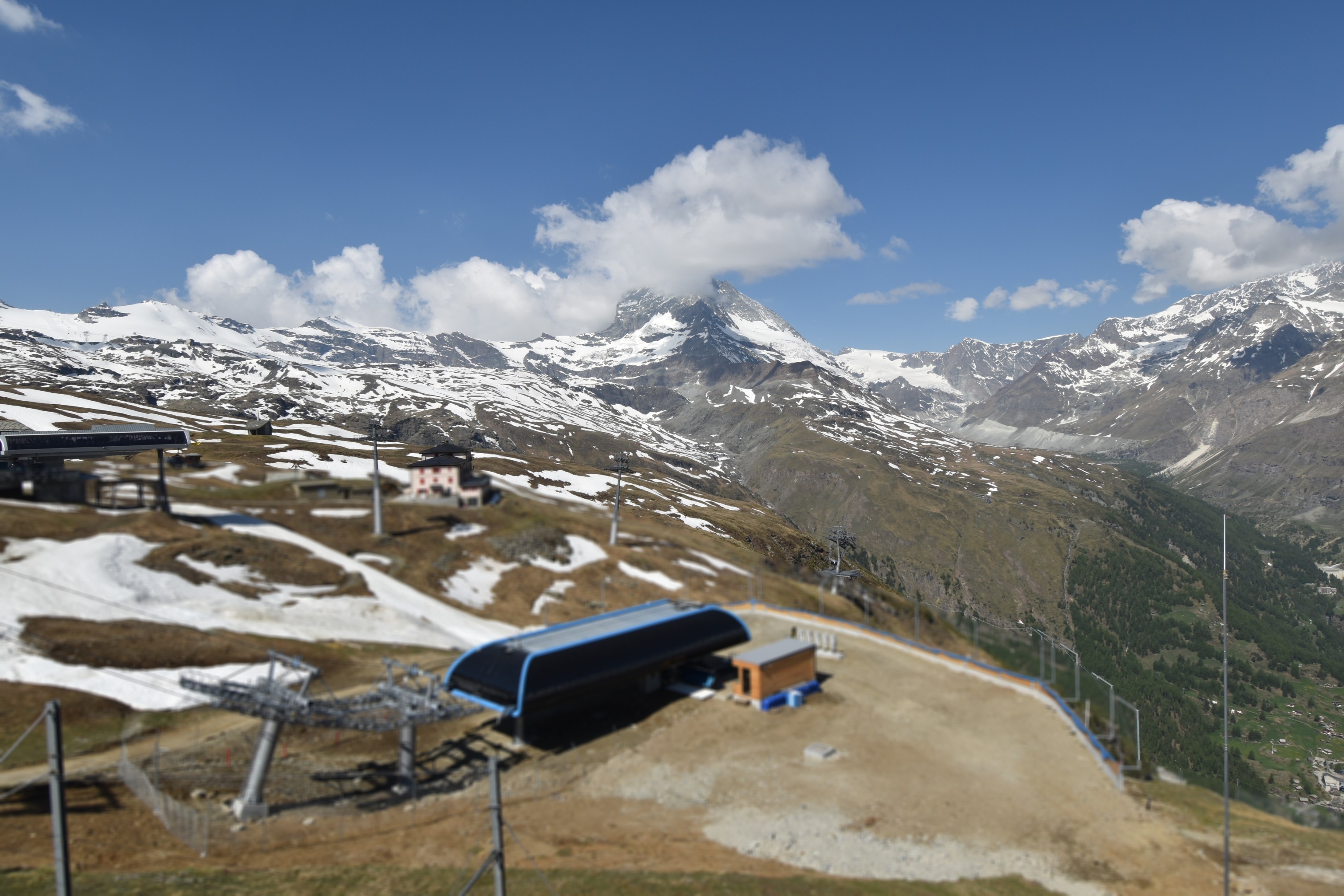 Archived image Webcam Riffelberg Panorama Zermatt