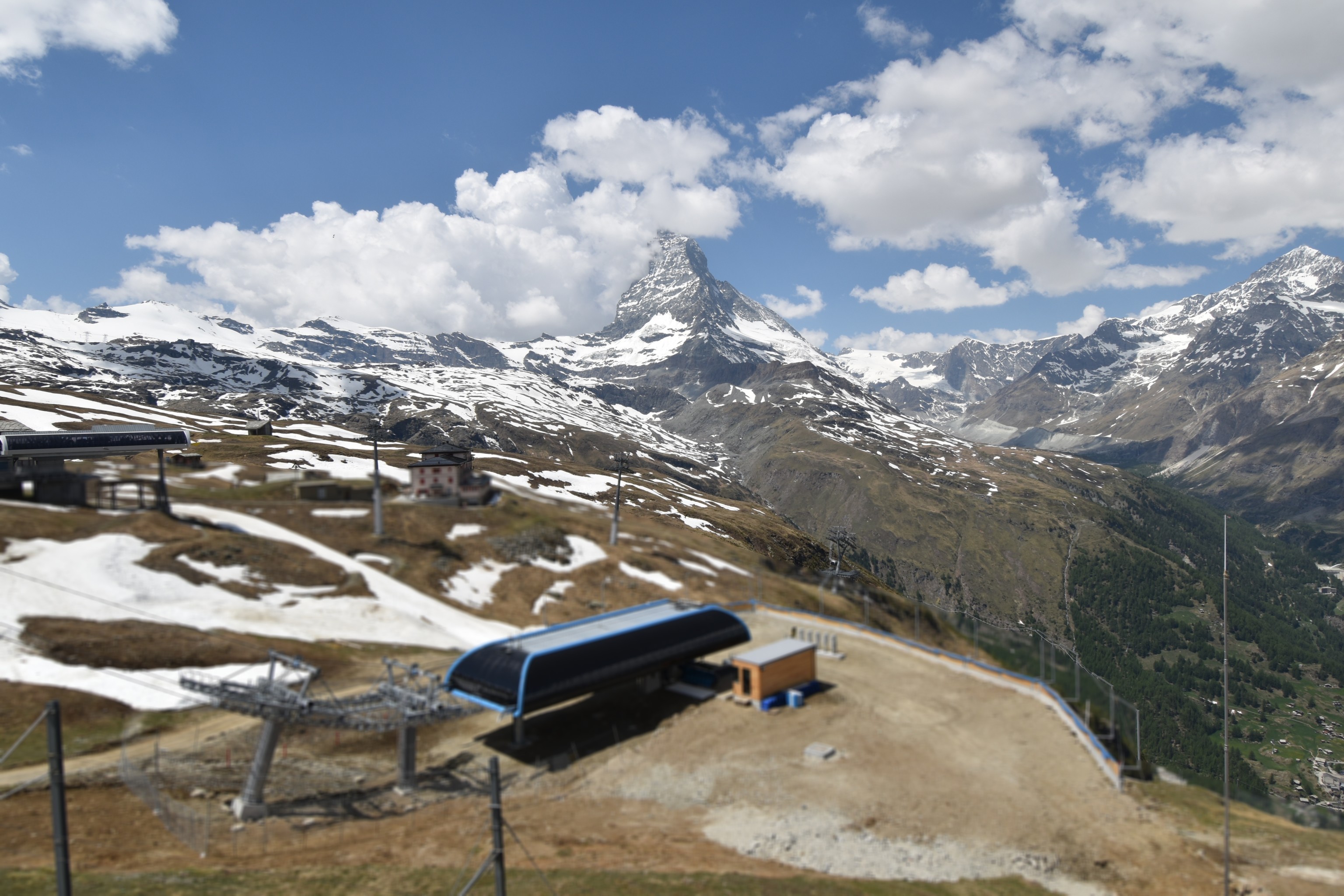 Archived image Webcam Riffelberg Panorama Zermatt