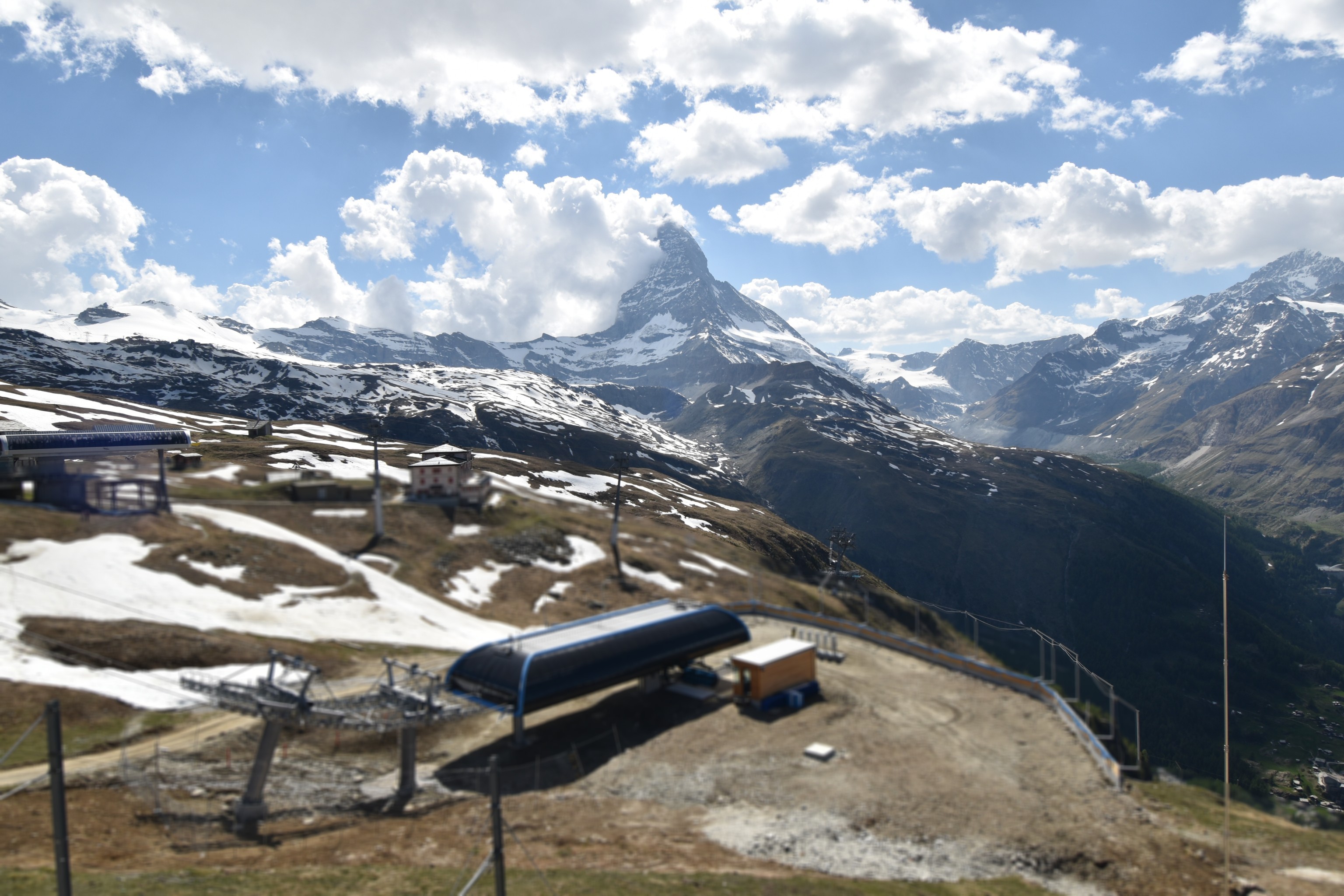 Archived image Webcam Riffelberg Panorama Zermatt