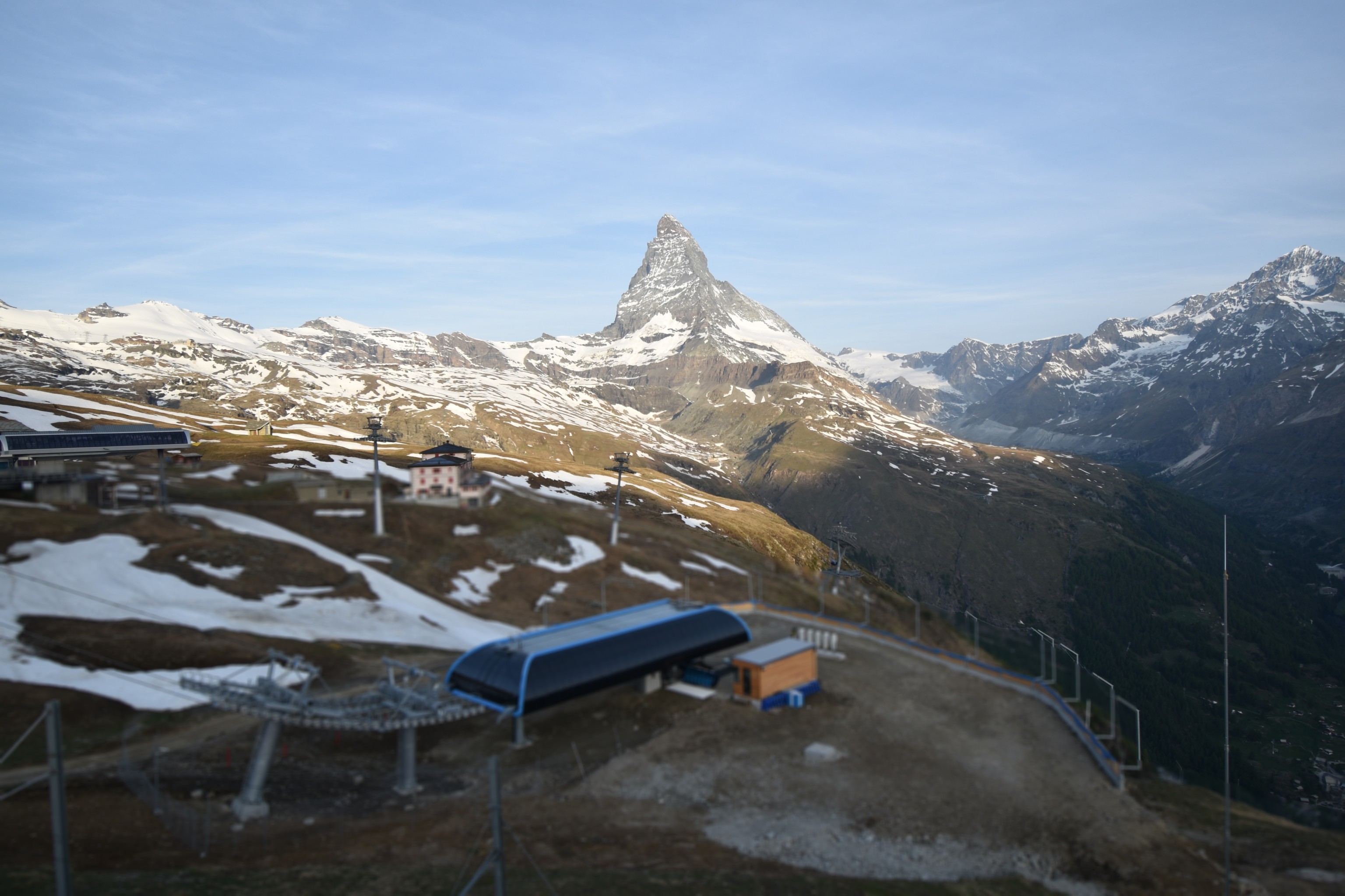 Archived image Webcam Riffelberg Panorama Zermatt