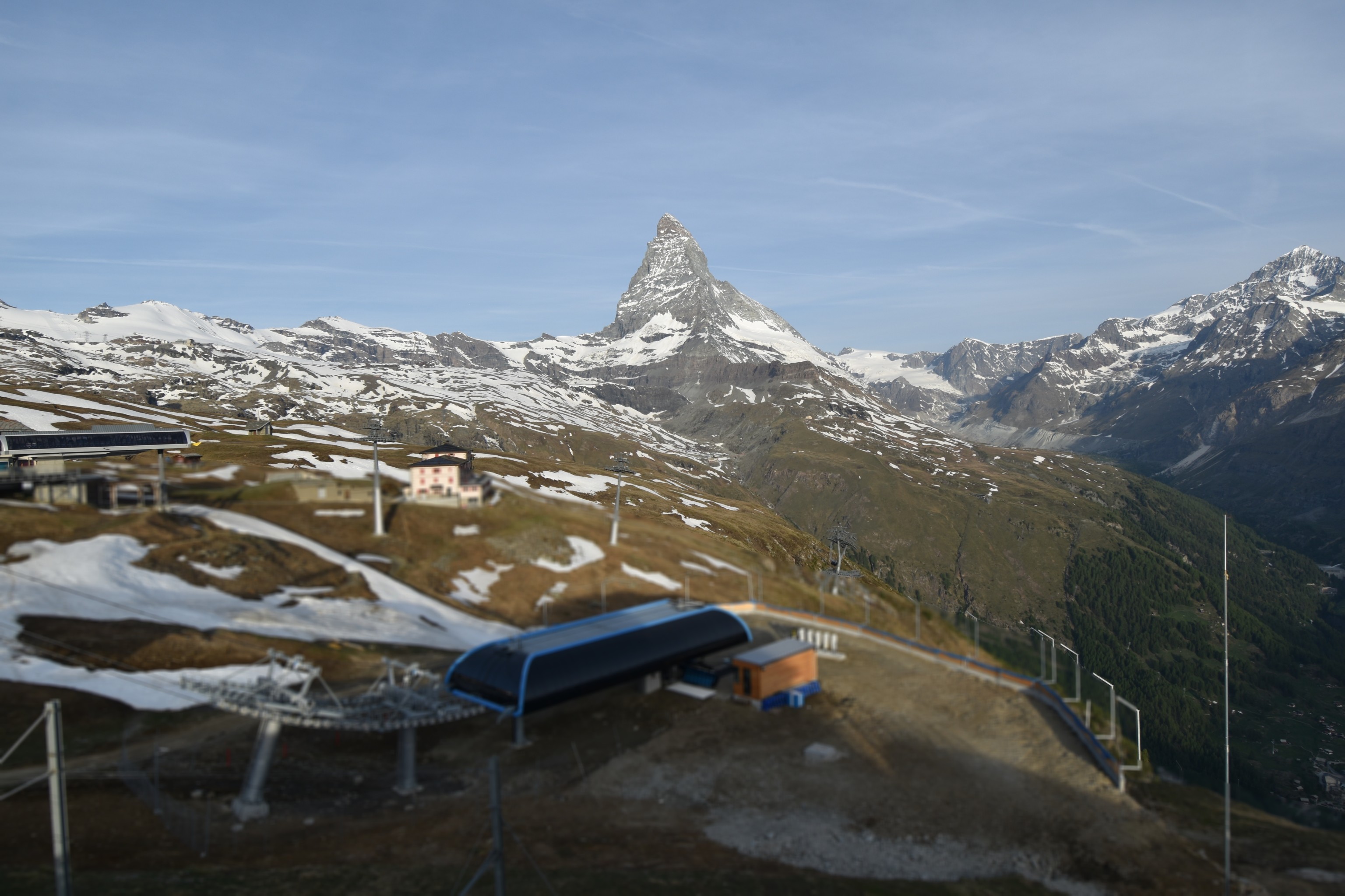 Archived image Webcam Riffelberg Panorama Zermatt