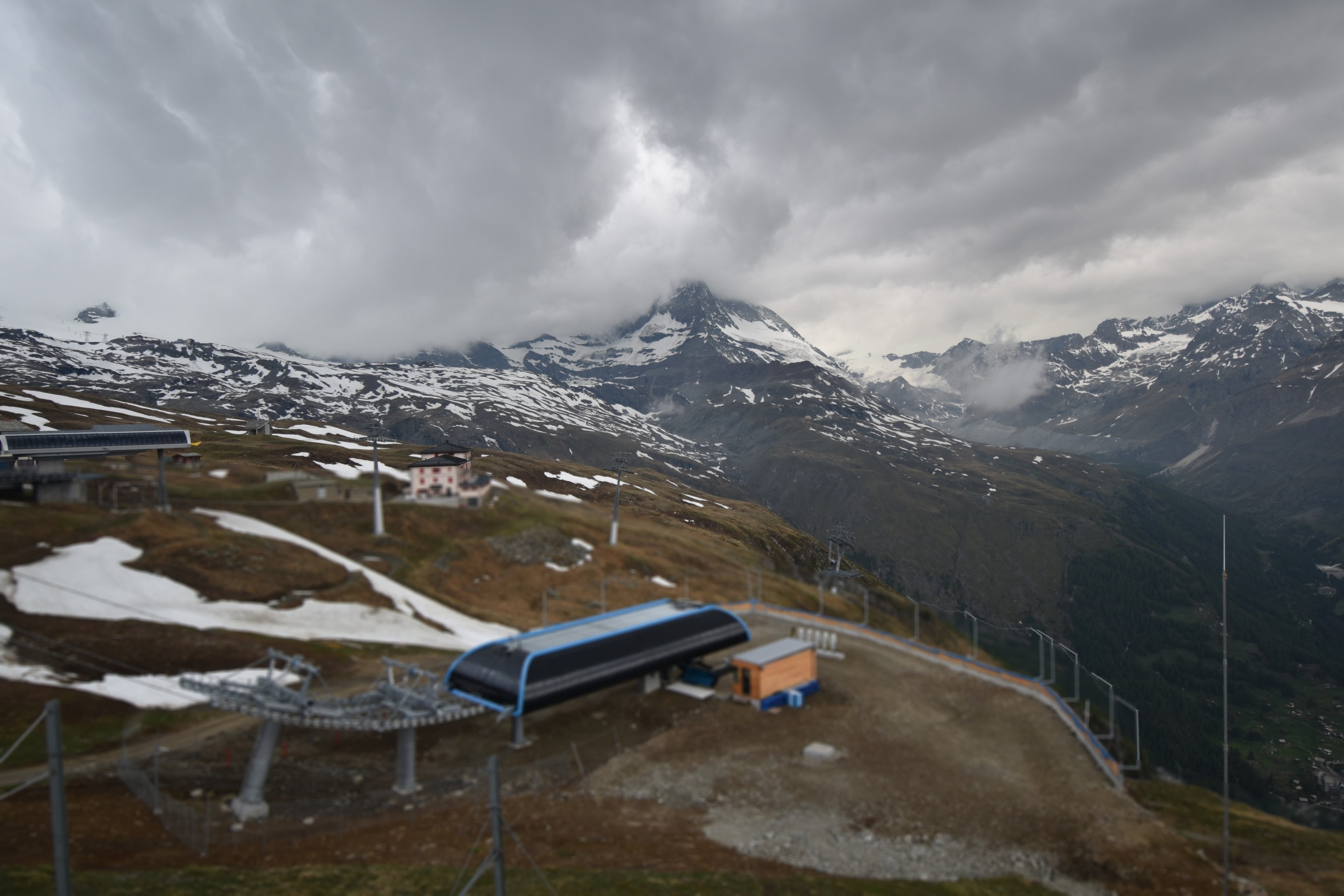 Archiv Foto Webcam Riffelberg Panorama Zermatt