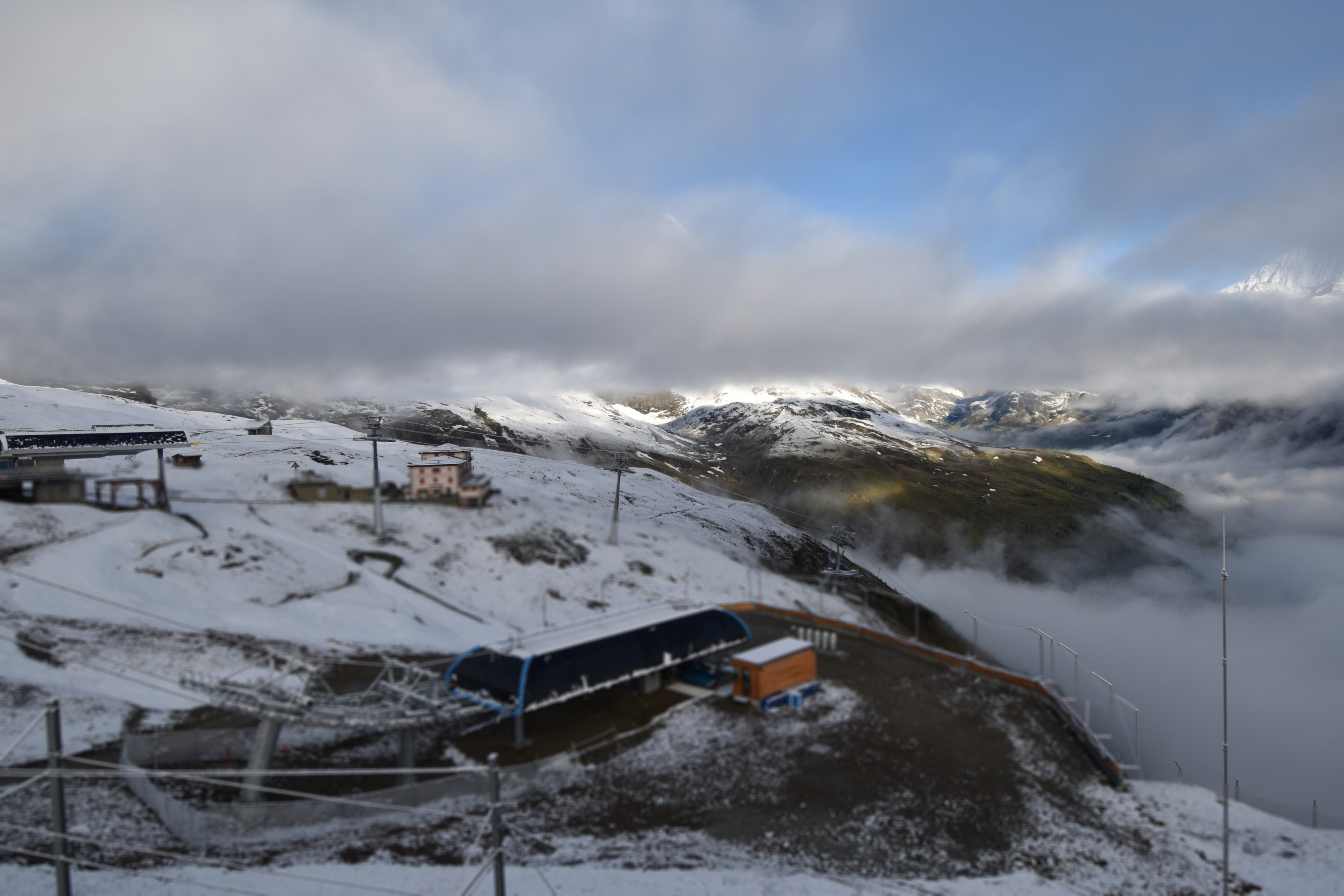 Archiv Foto Webcam Riffelberg Panorama Zermatt