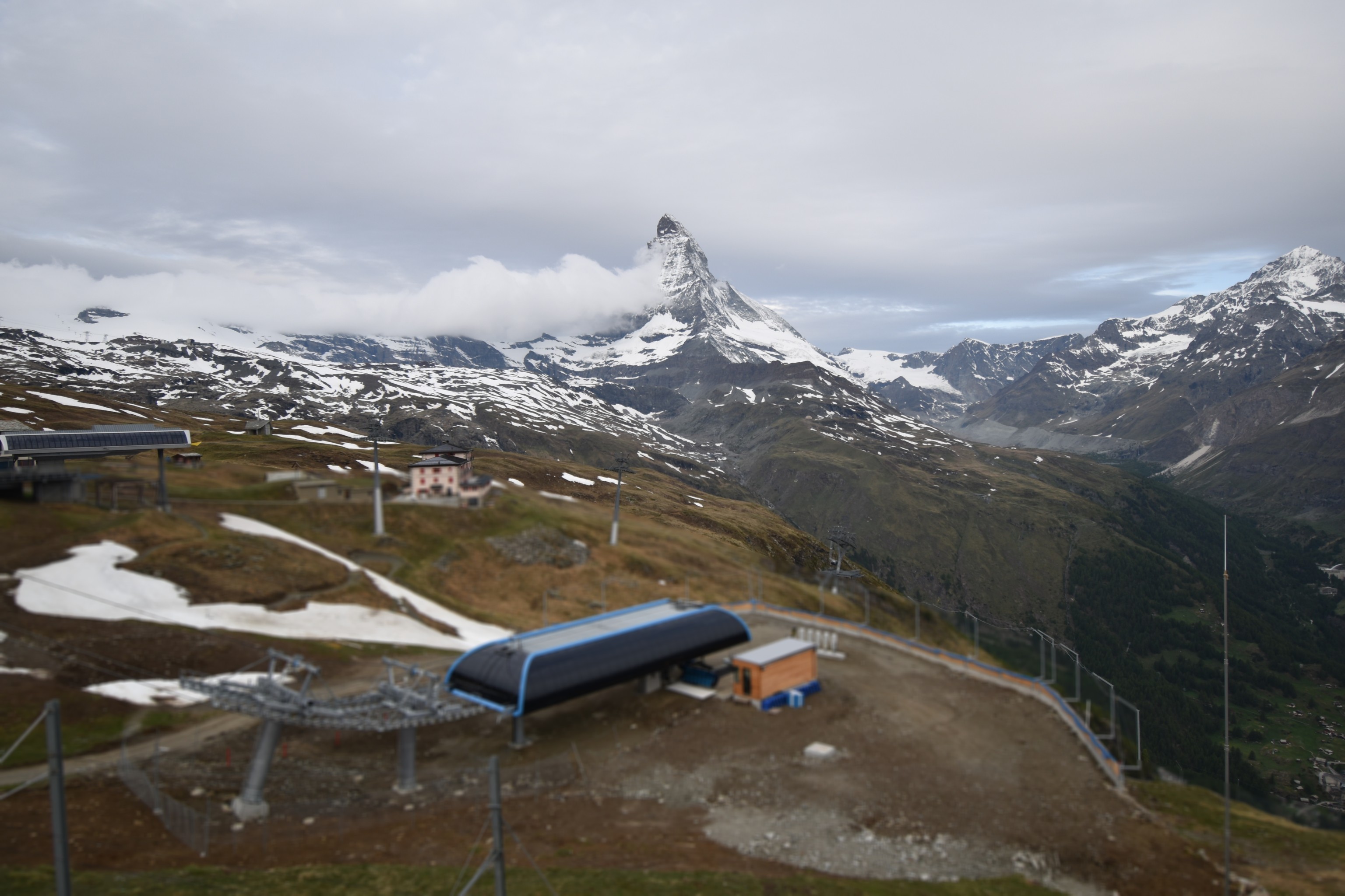 Archived image Webcam Riffelberg Panorama Zermatt