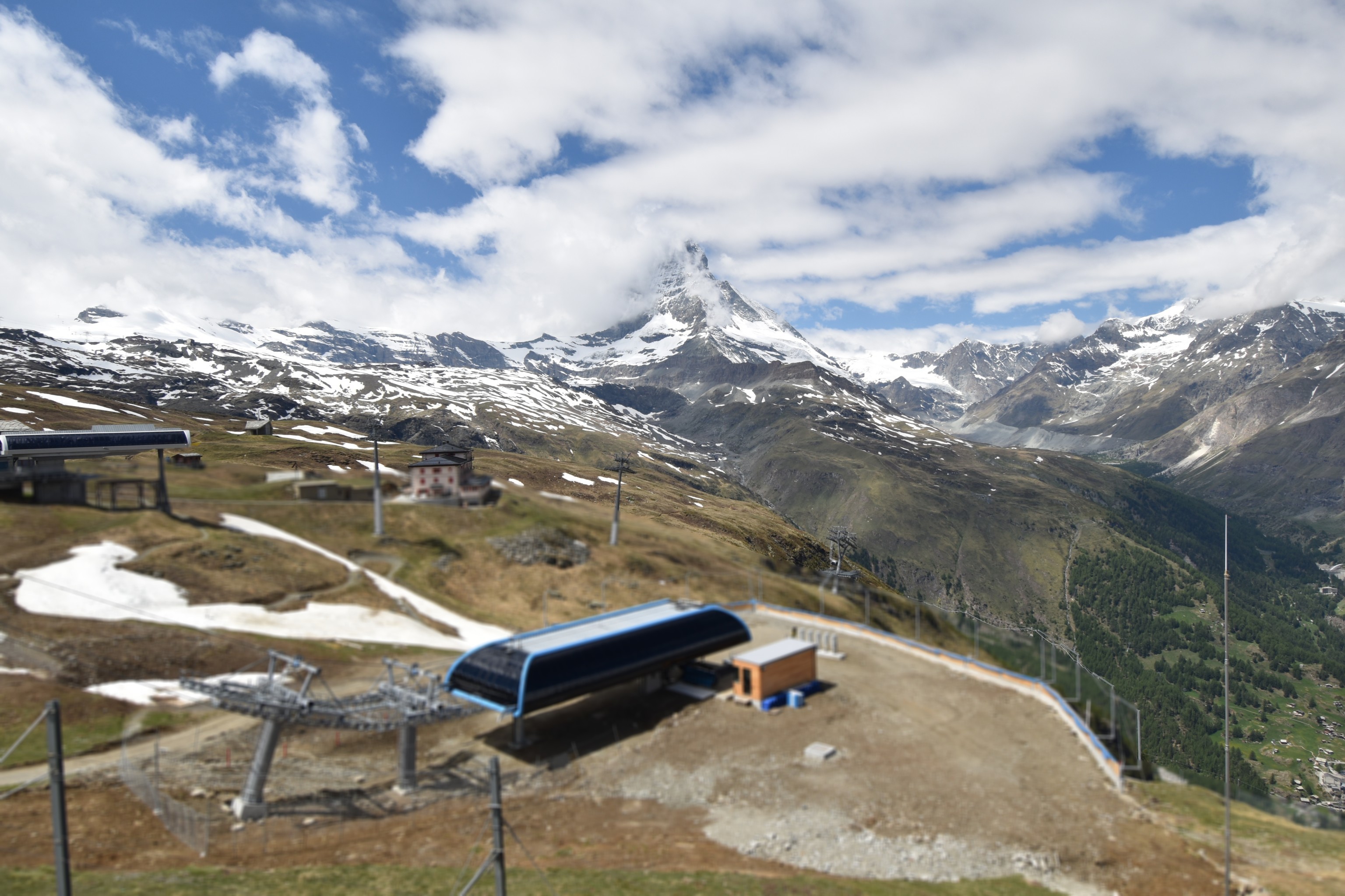 Archived image Webcam Riffelberg Panorama Zermatt