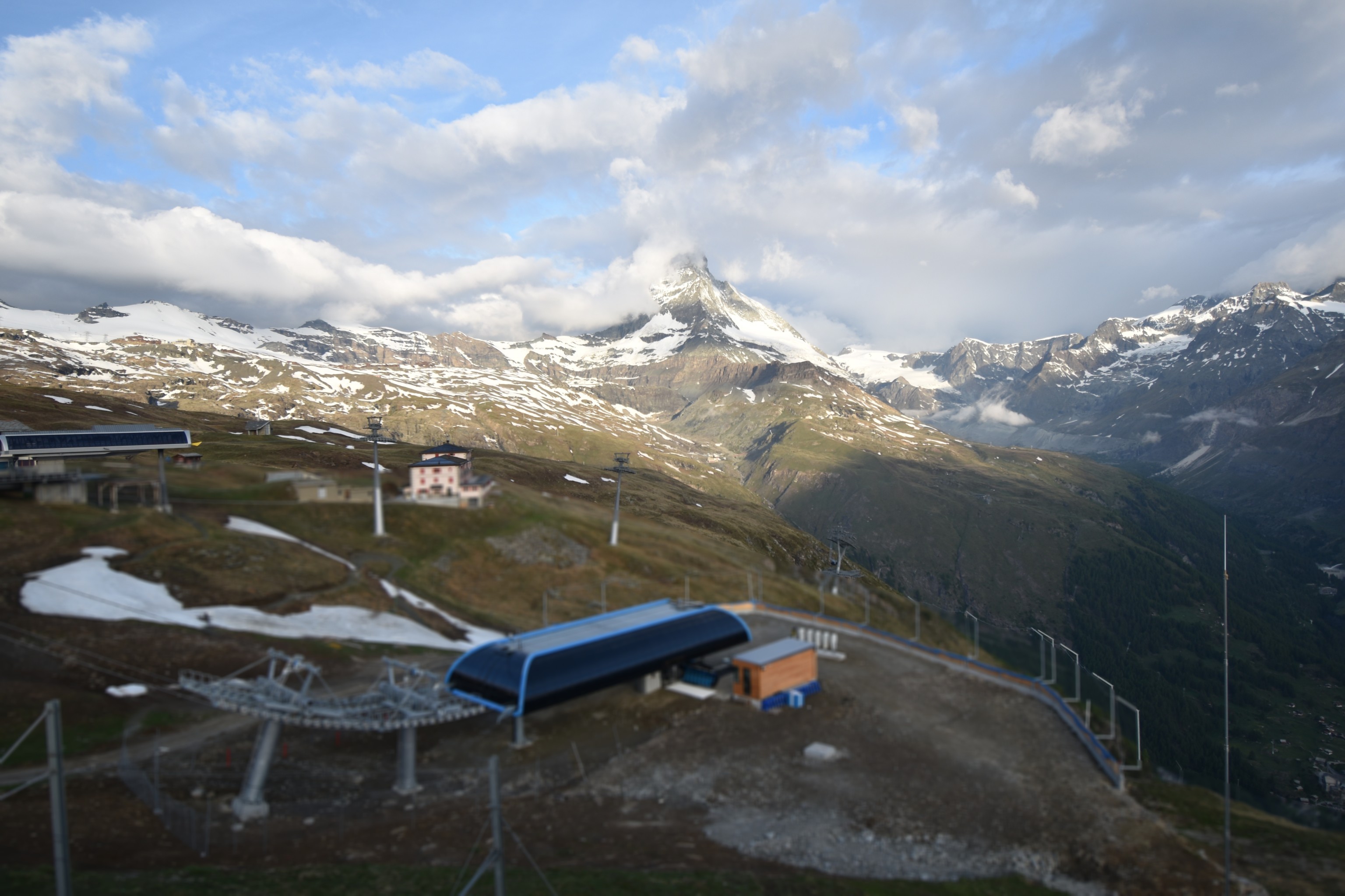 Archiv Foto Webcam Riffelberg Panorama Zermatt