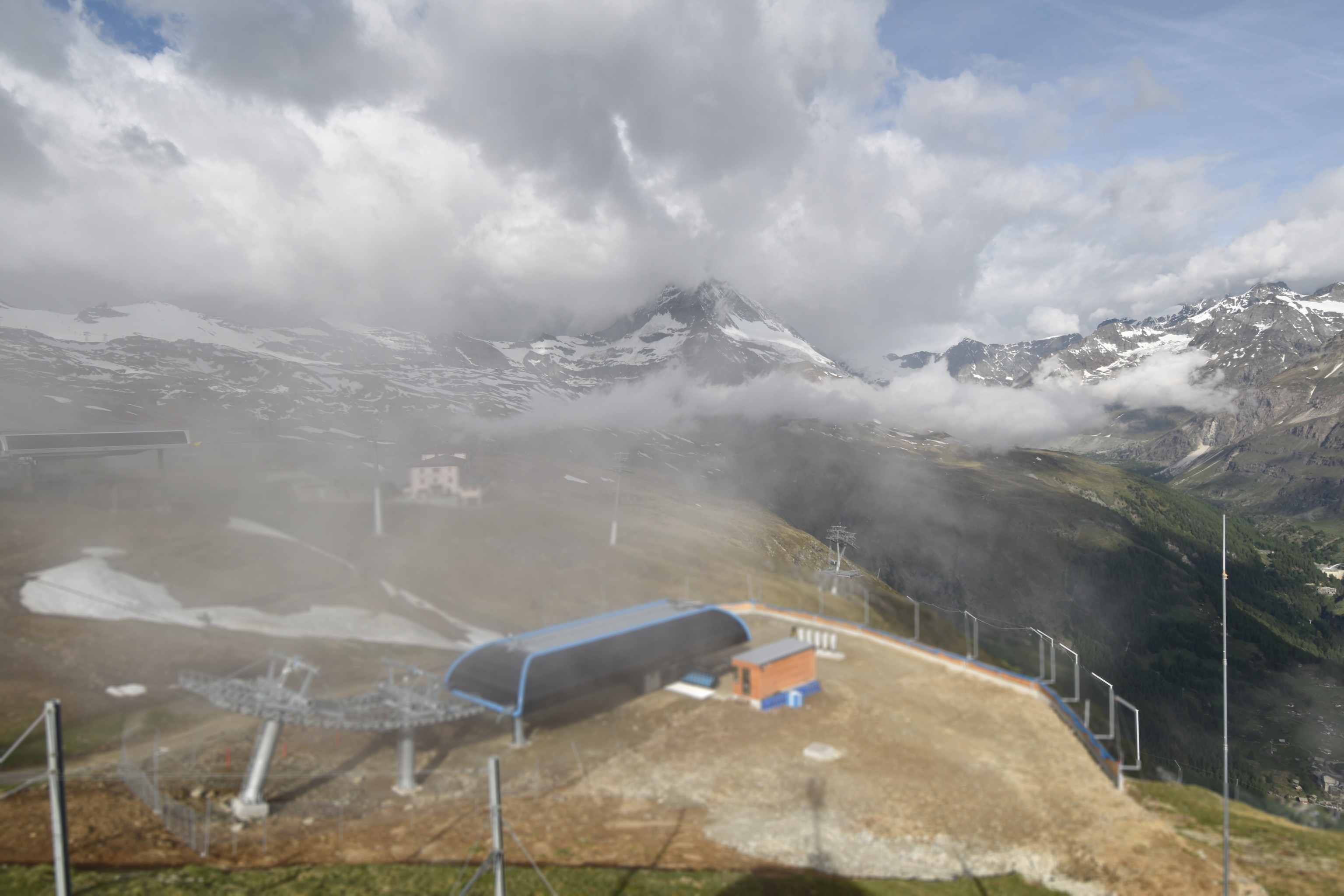 Archiv Foto Webcam Riffelberg Panorama Zermatt