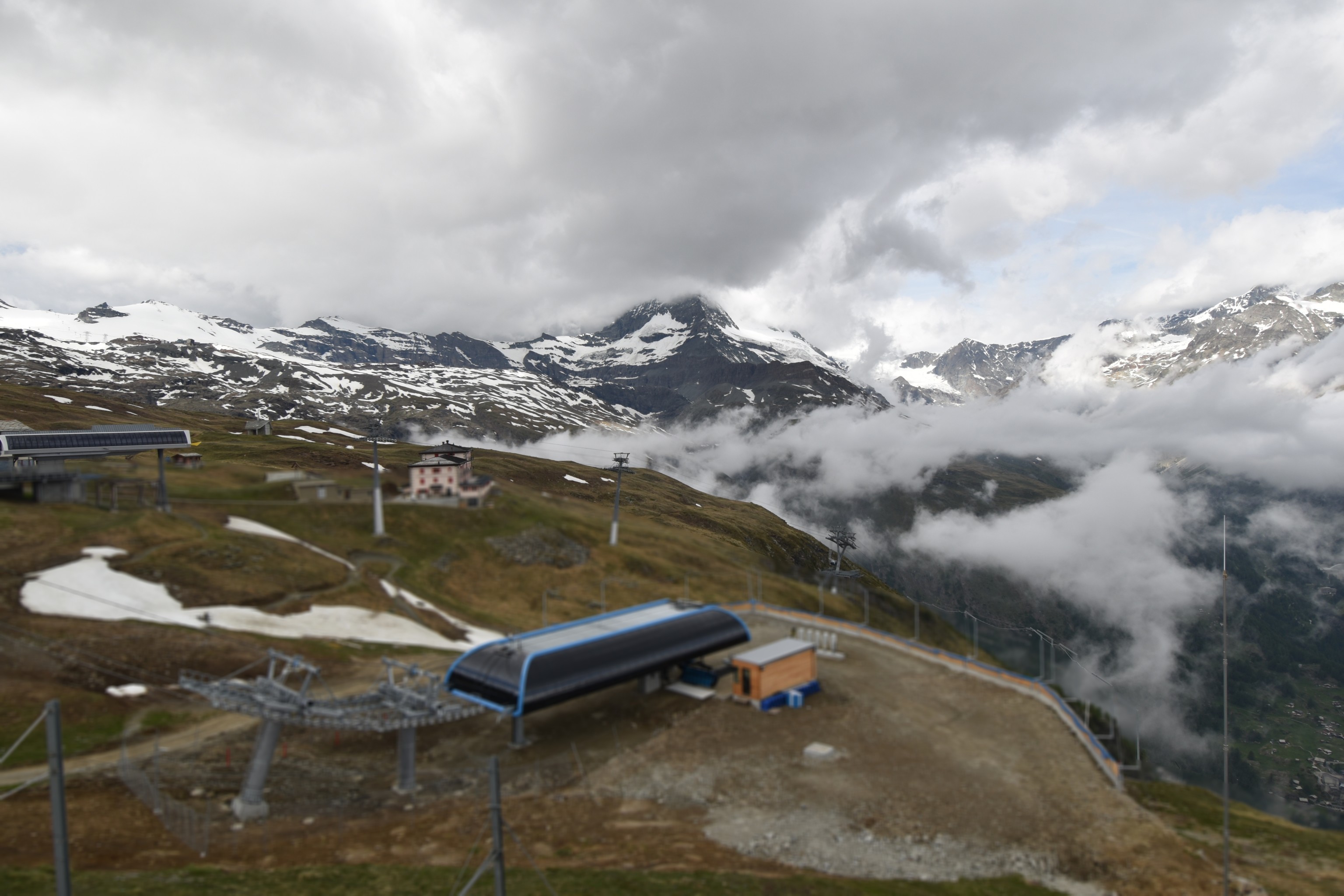 Archiv Foto Webcam Riffelberg Panorama Zermatt