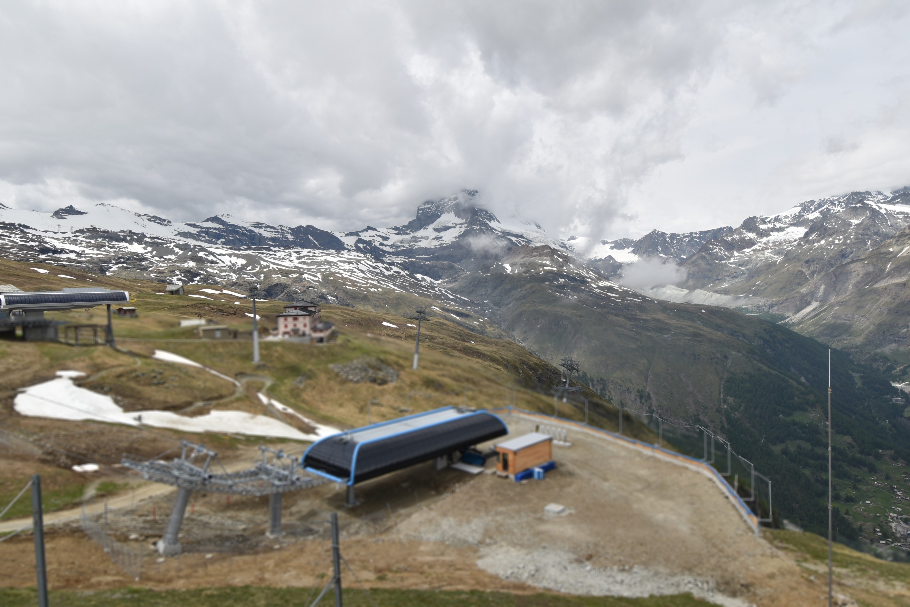 Archiv Foto Webcam Riffelberg Panorama Zermatt