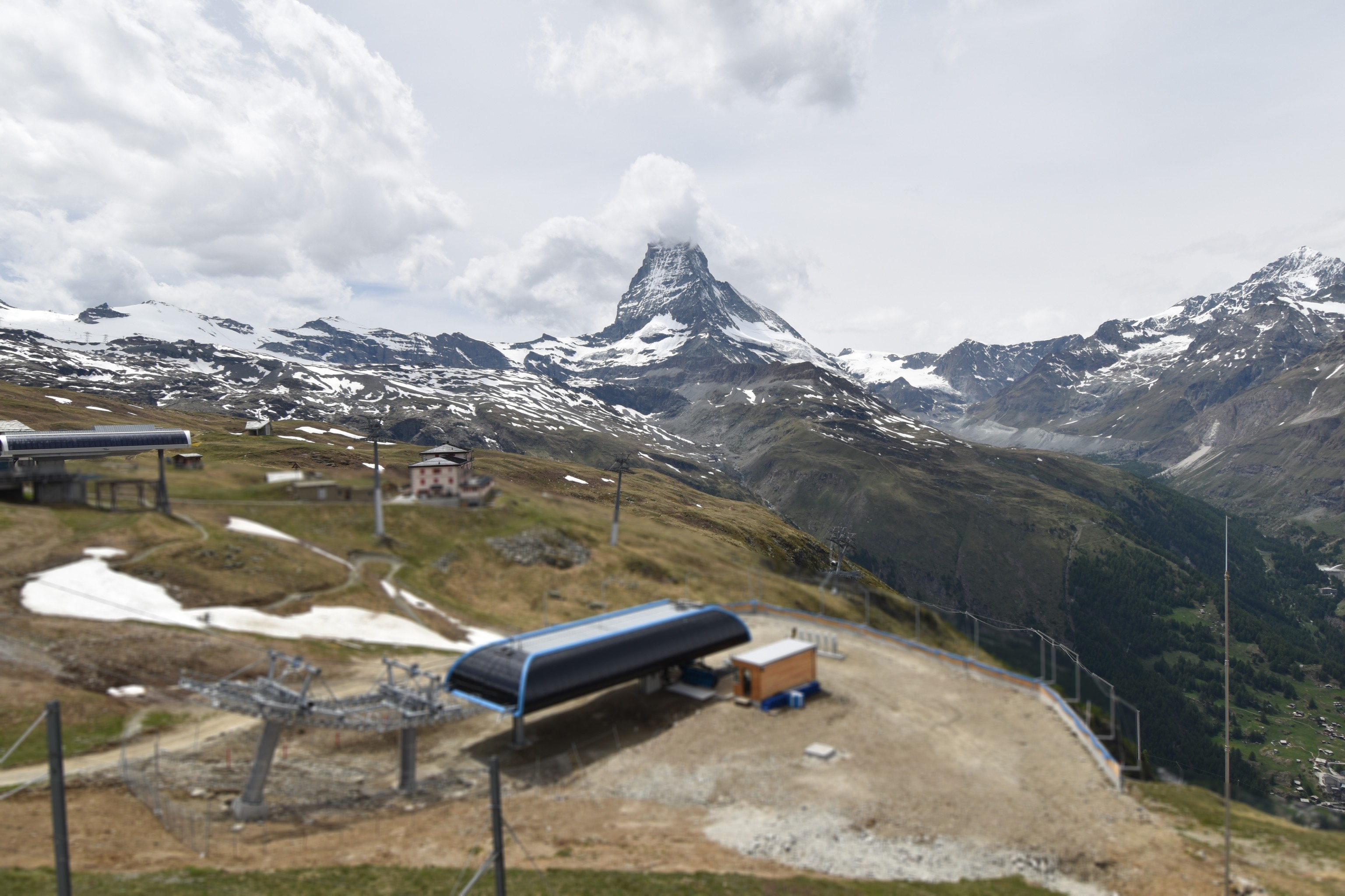 Archiv Foto Webcam Riffelberg Panorama Zermatt