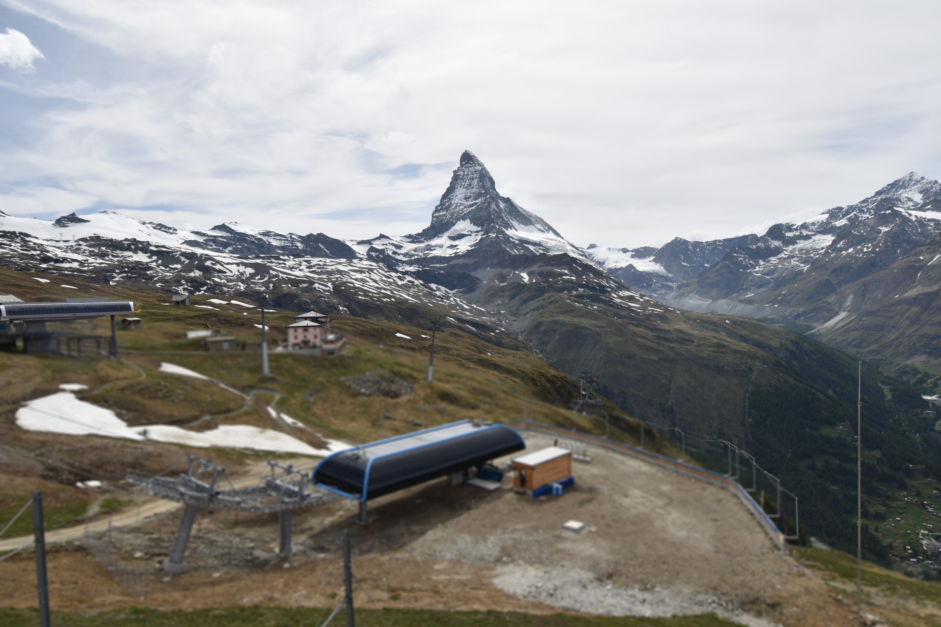 Archiv Foto Webcam Riffelberg Panorama Zermatt