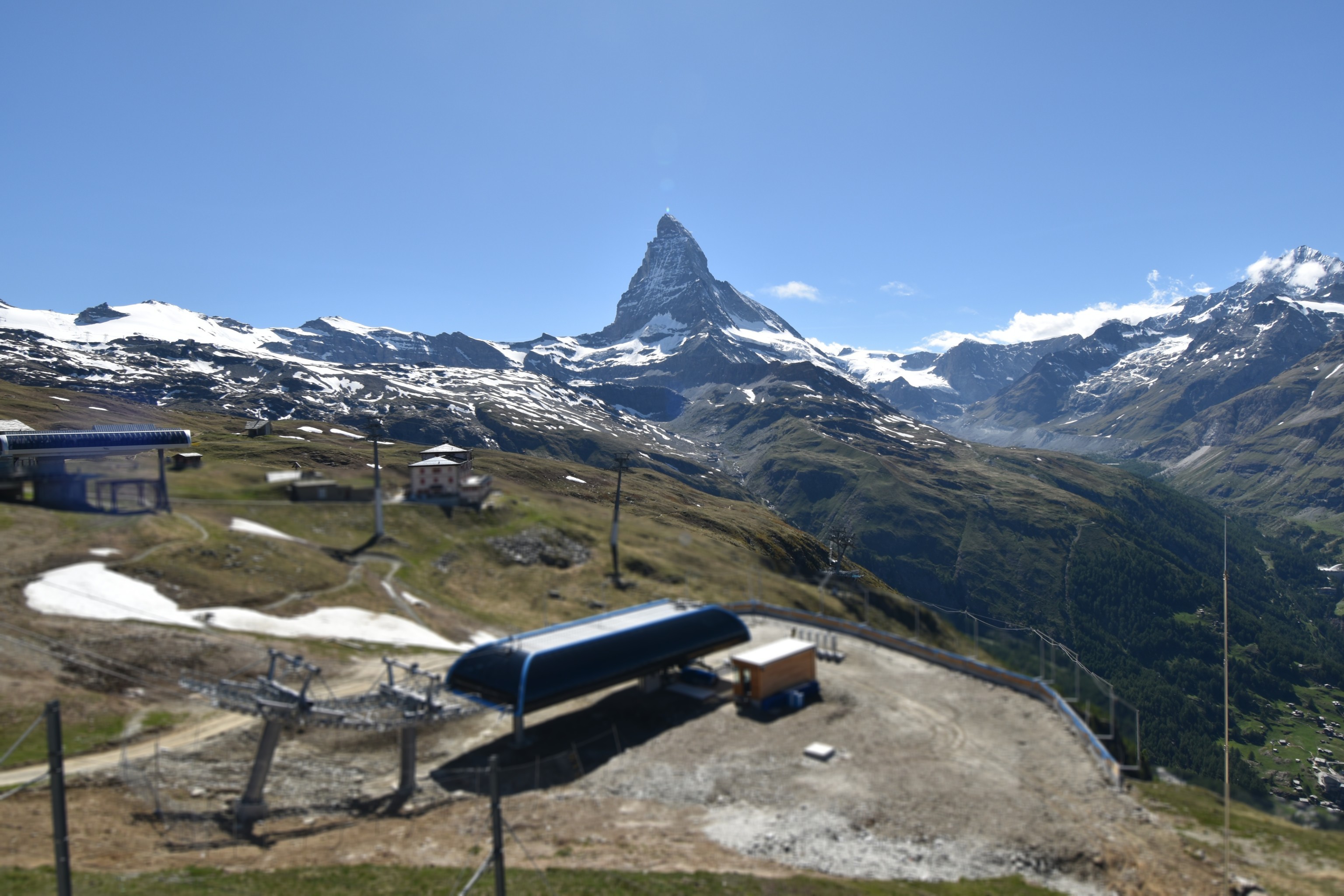 Archiv Foto Webcam Riffelberg Panorama Zermatt