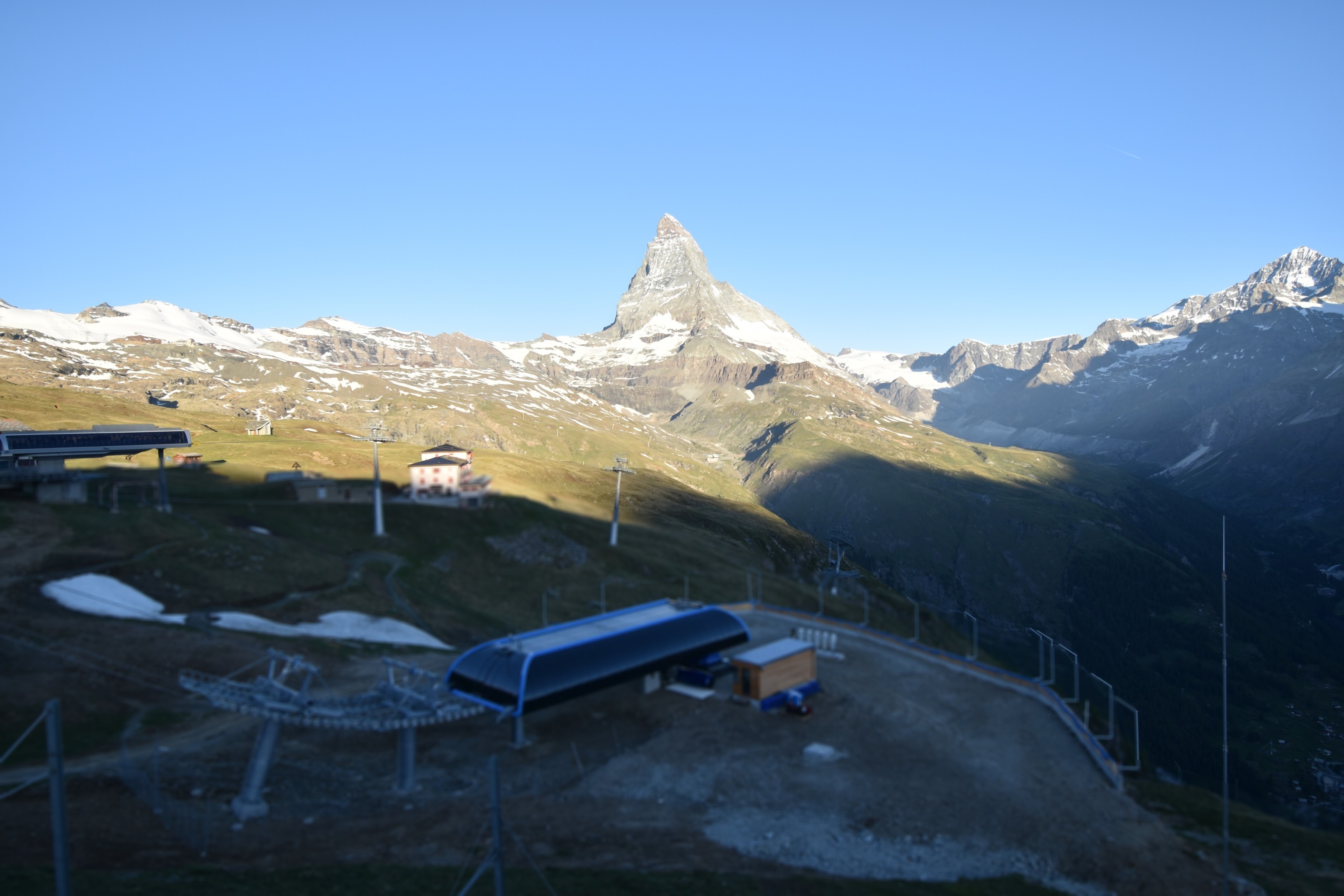 Archiv Foto Webcam Riffelberg Panorama Zermatt