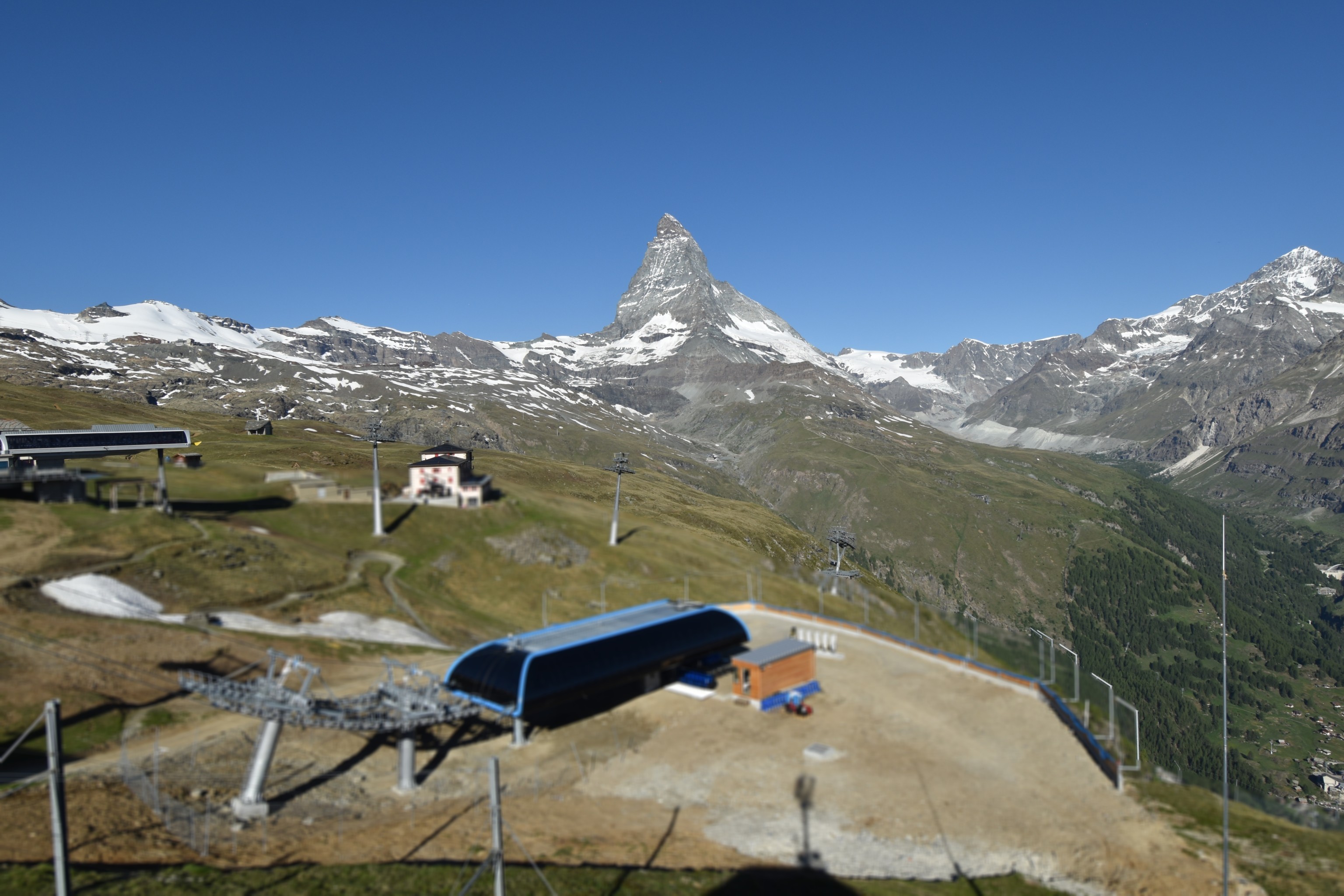 Archiv Foto Webcam Riffelberg Panorama Zermatt