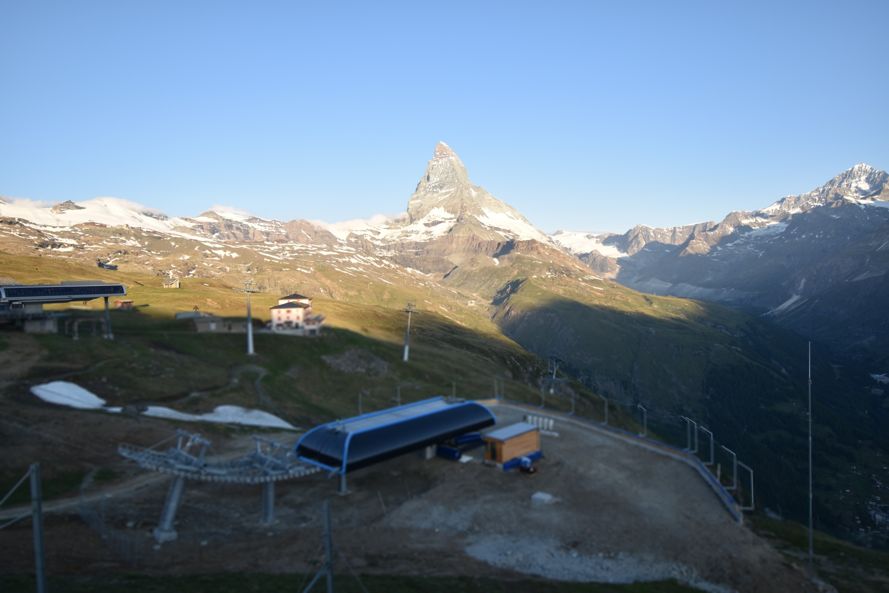 Archiv Foto Webcam Riffelberg Panorama Zermatt
