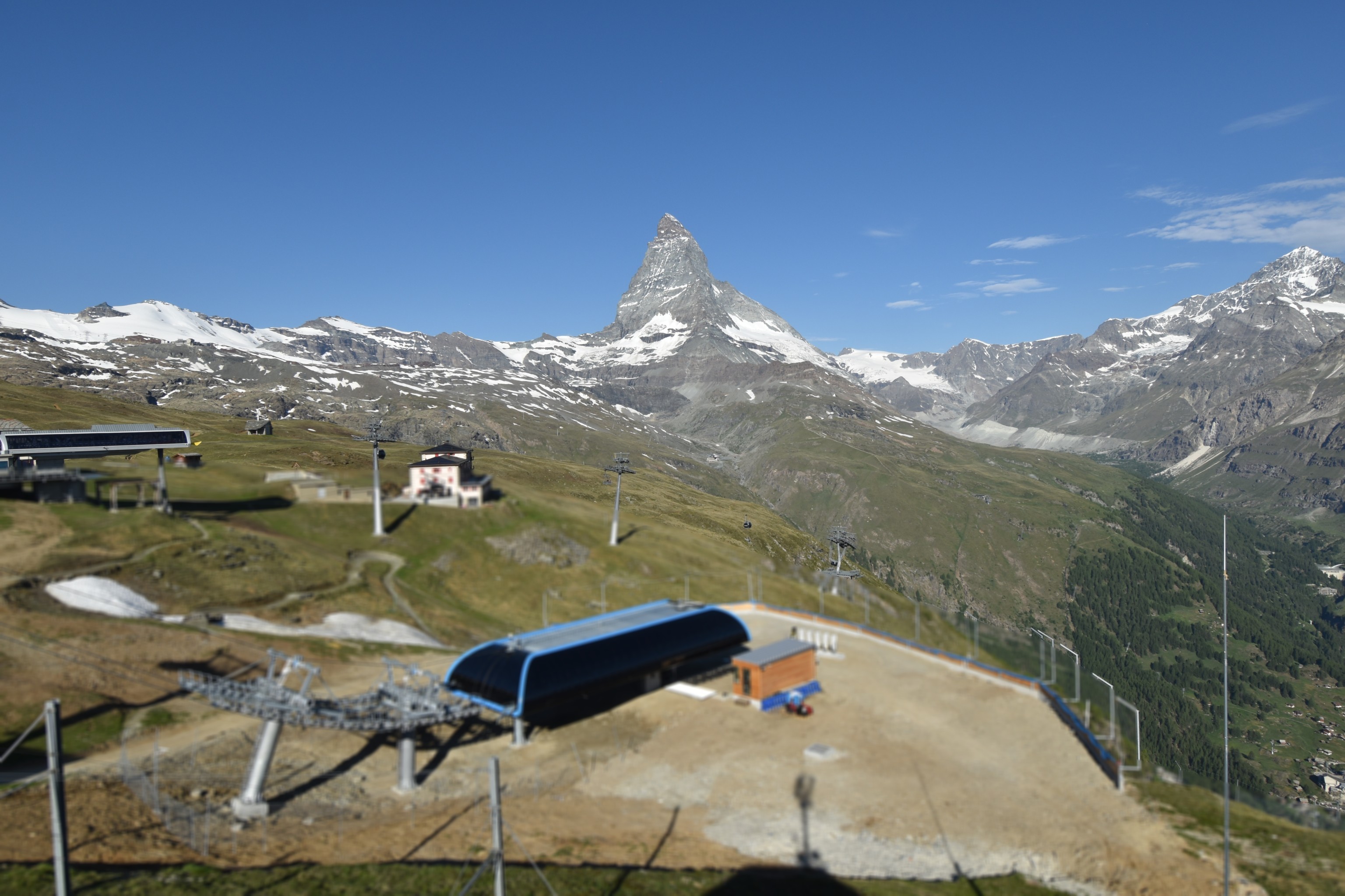 Archiv Foto Webcam Riffelberg Panorama Zermatt