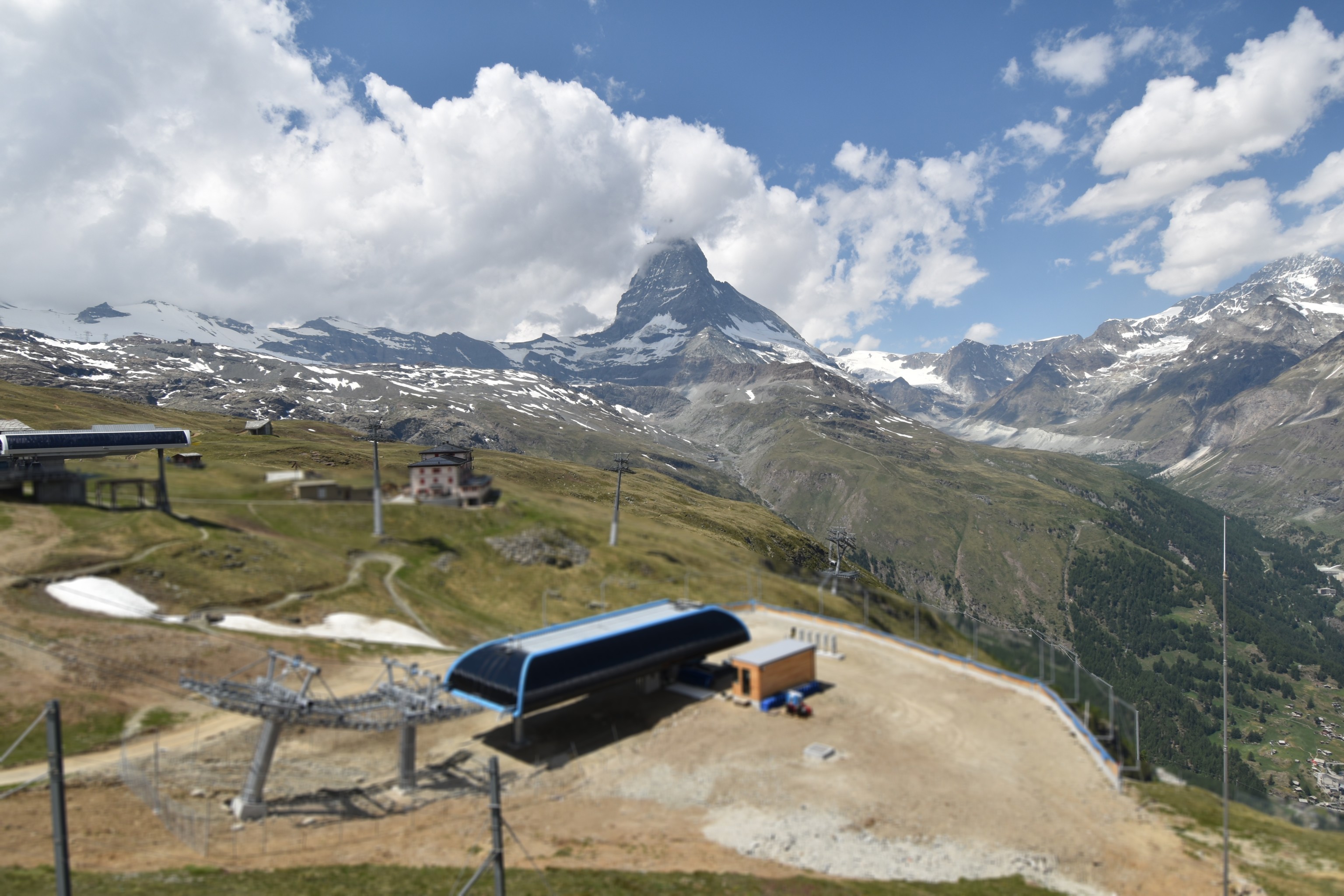 Archiv Foto Webcam Riffelberg Panorama Zermatt