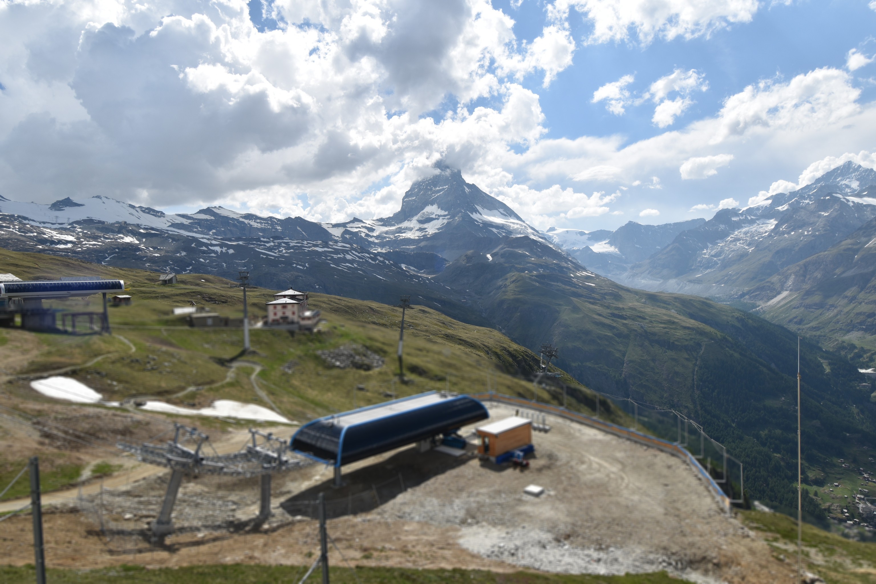 Archiv Foto Webcam Riffelberg Panorama Zermatt