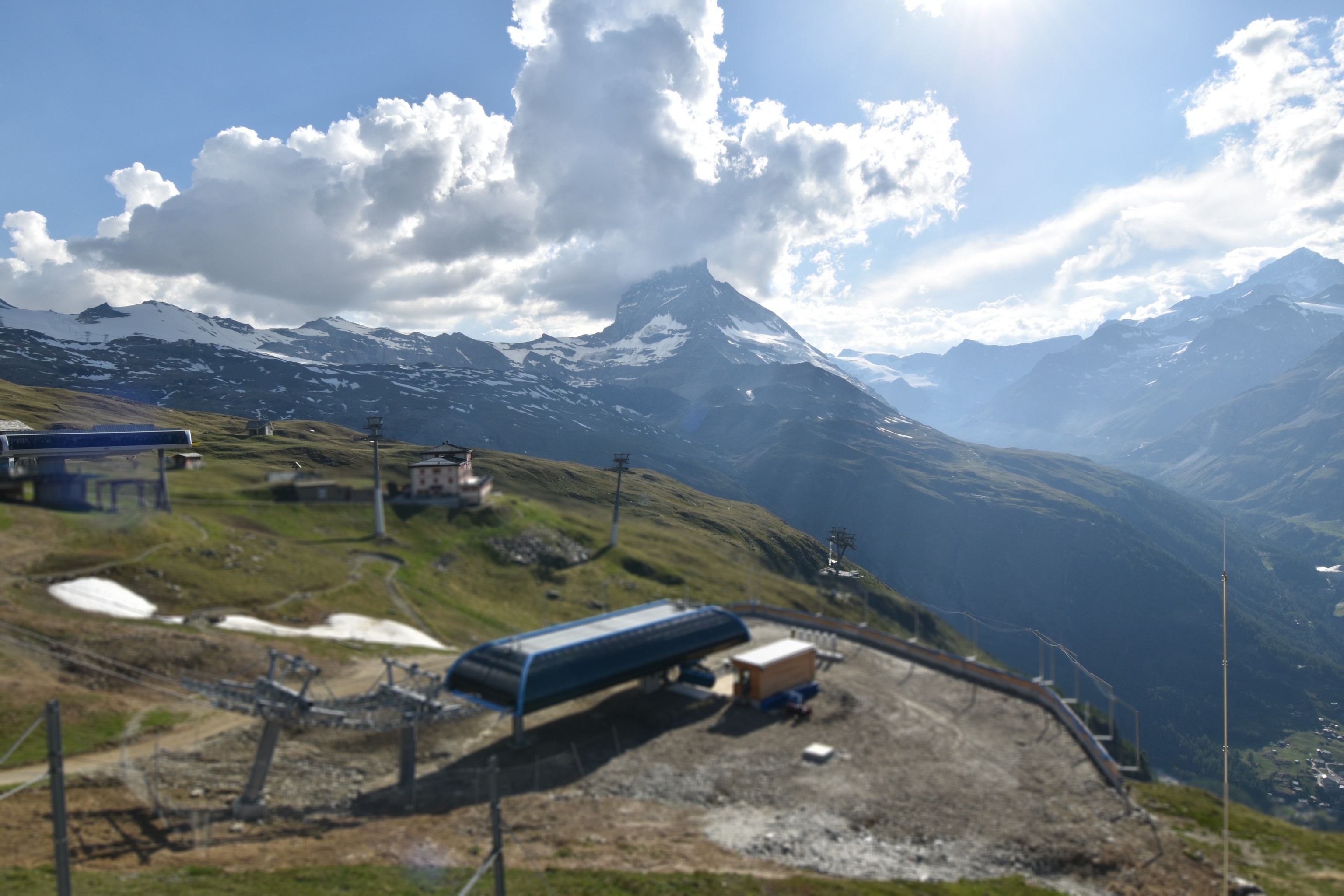 Archiv Foto Webcam Riffelberg Panorama Zermatt