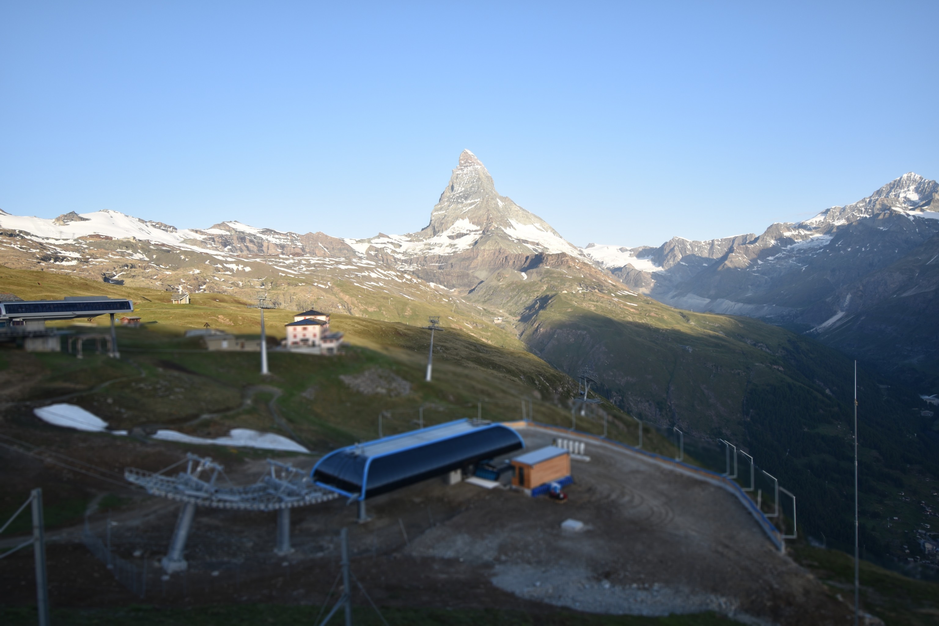 Archiv Foto Webcam Riffelberg Panorama Zermatt