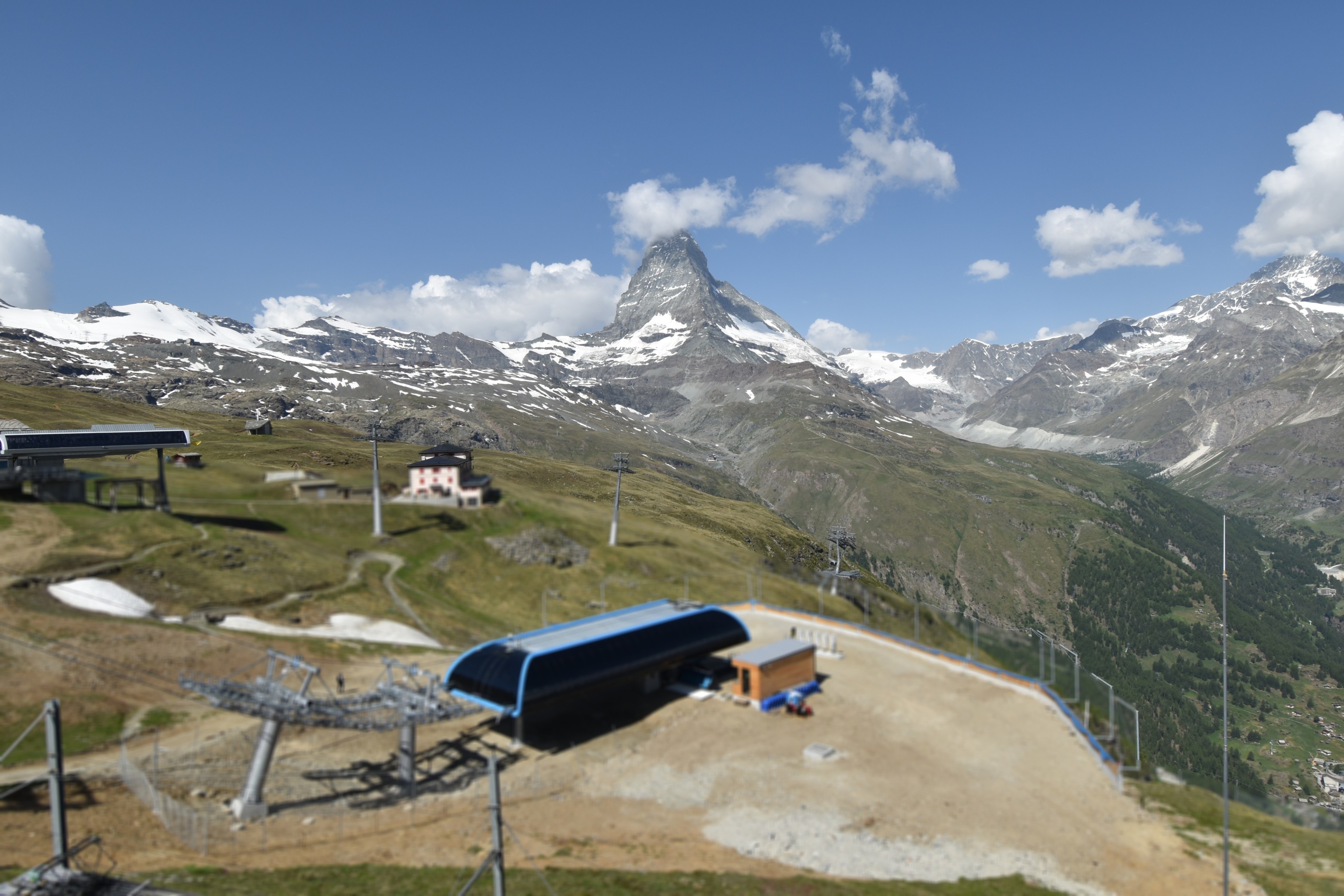 Archiv Foto Webcam Riffelberg Panorama Zermatt