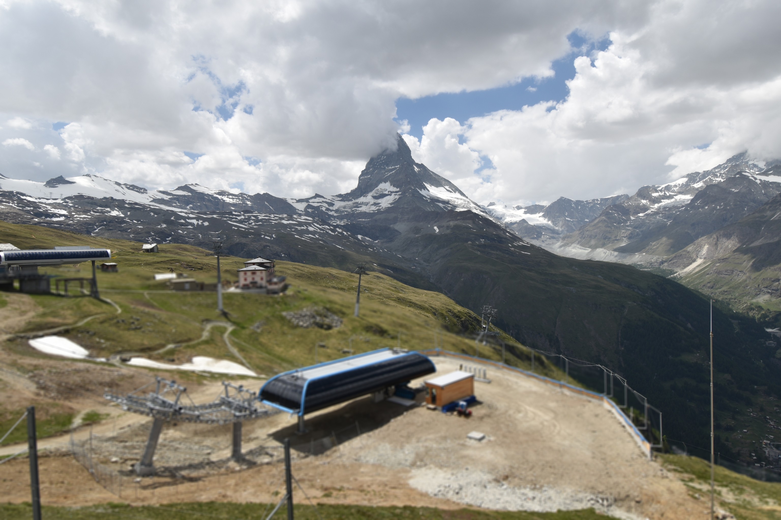 Archiv Foto Webcam Riffelberg Panorama Zermatt