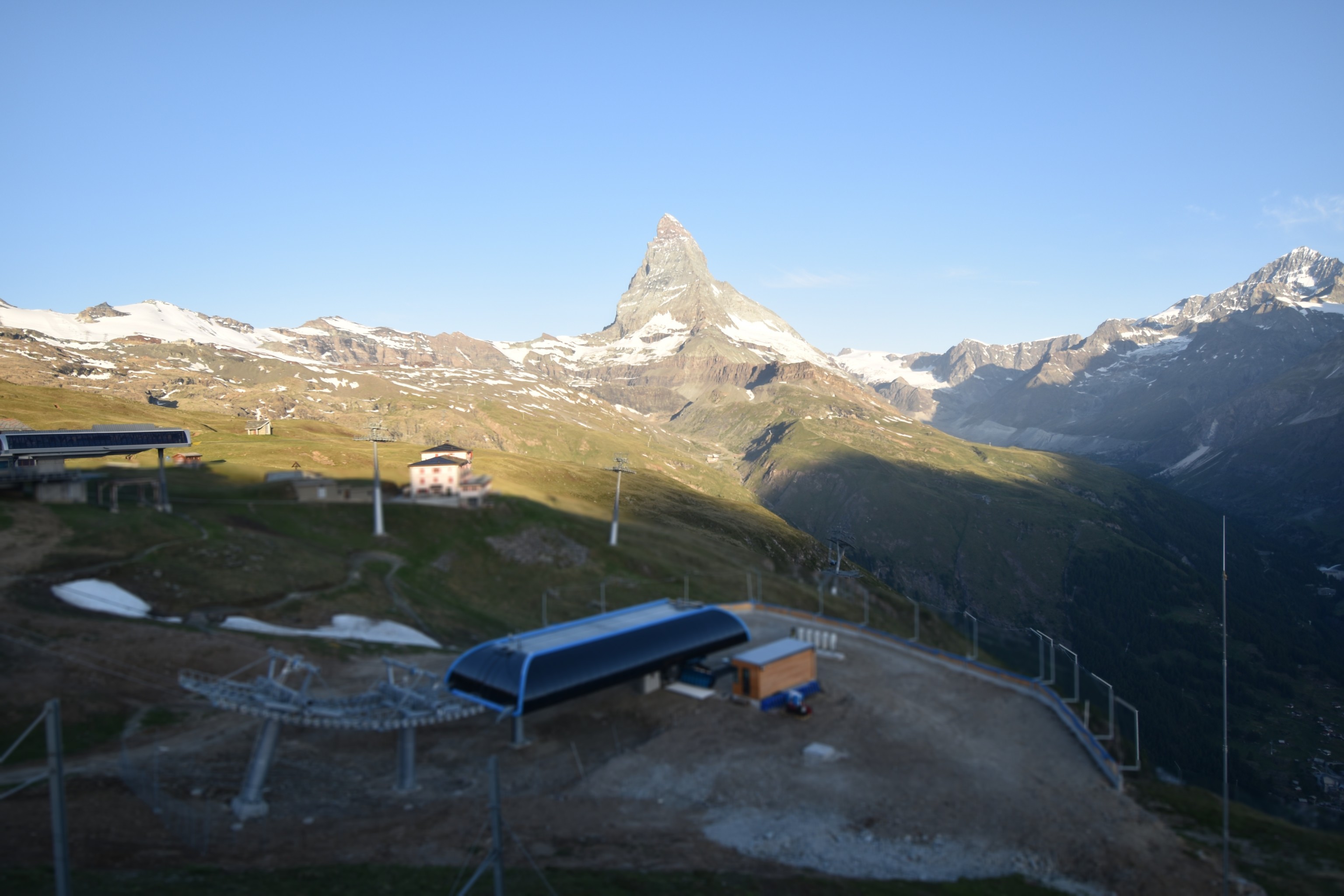 Archiv Foto Webcam Riffelberg Panorama Zermatt