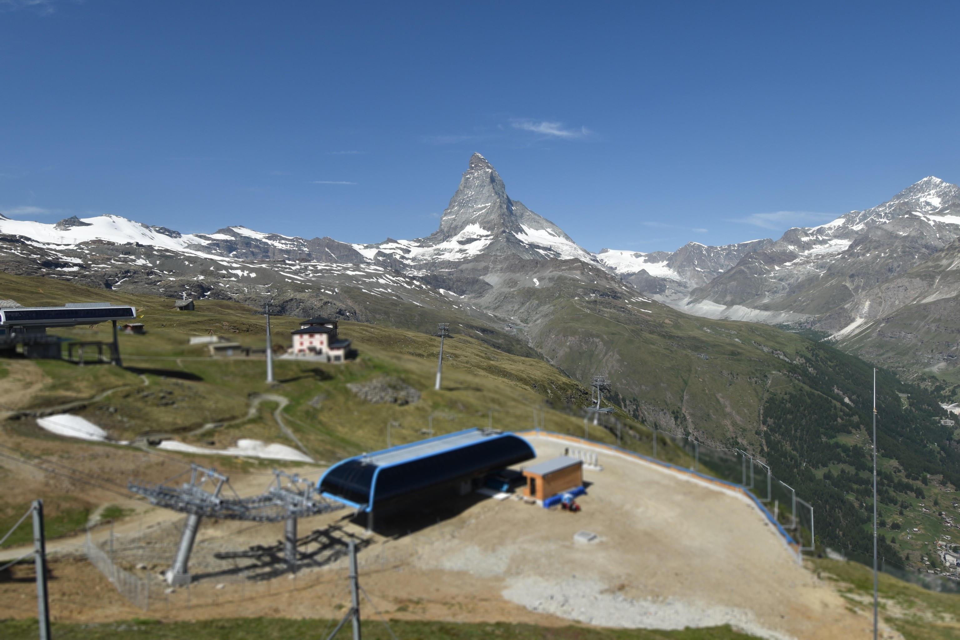 Archiv Foto Webcam Riffelberg Panorama Zermatt