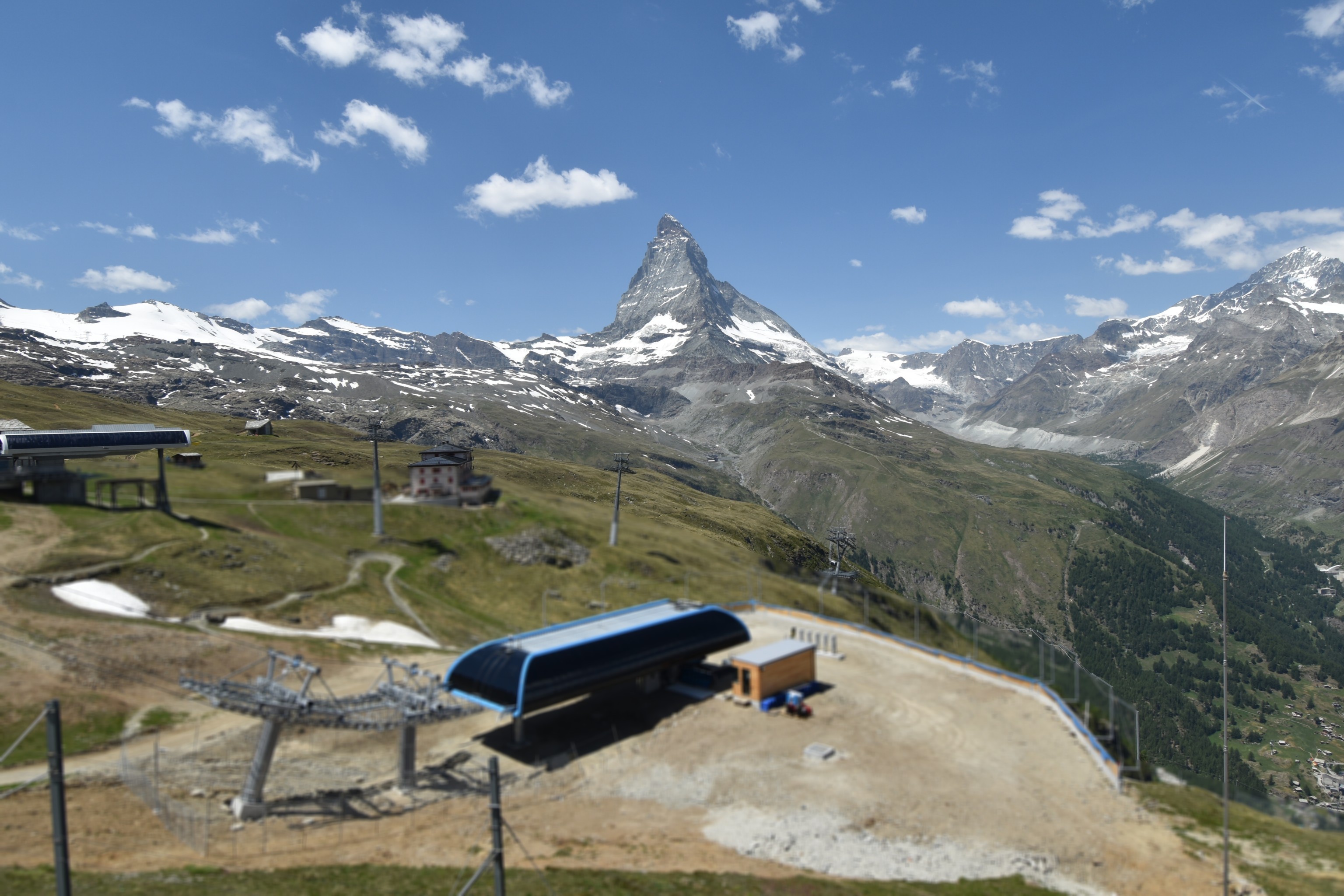 Archiv Foto Webcam Riffelberg Panorama Zermatt