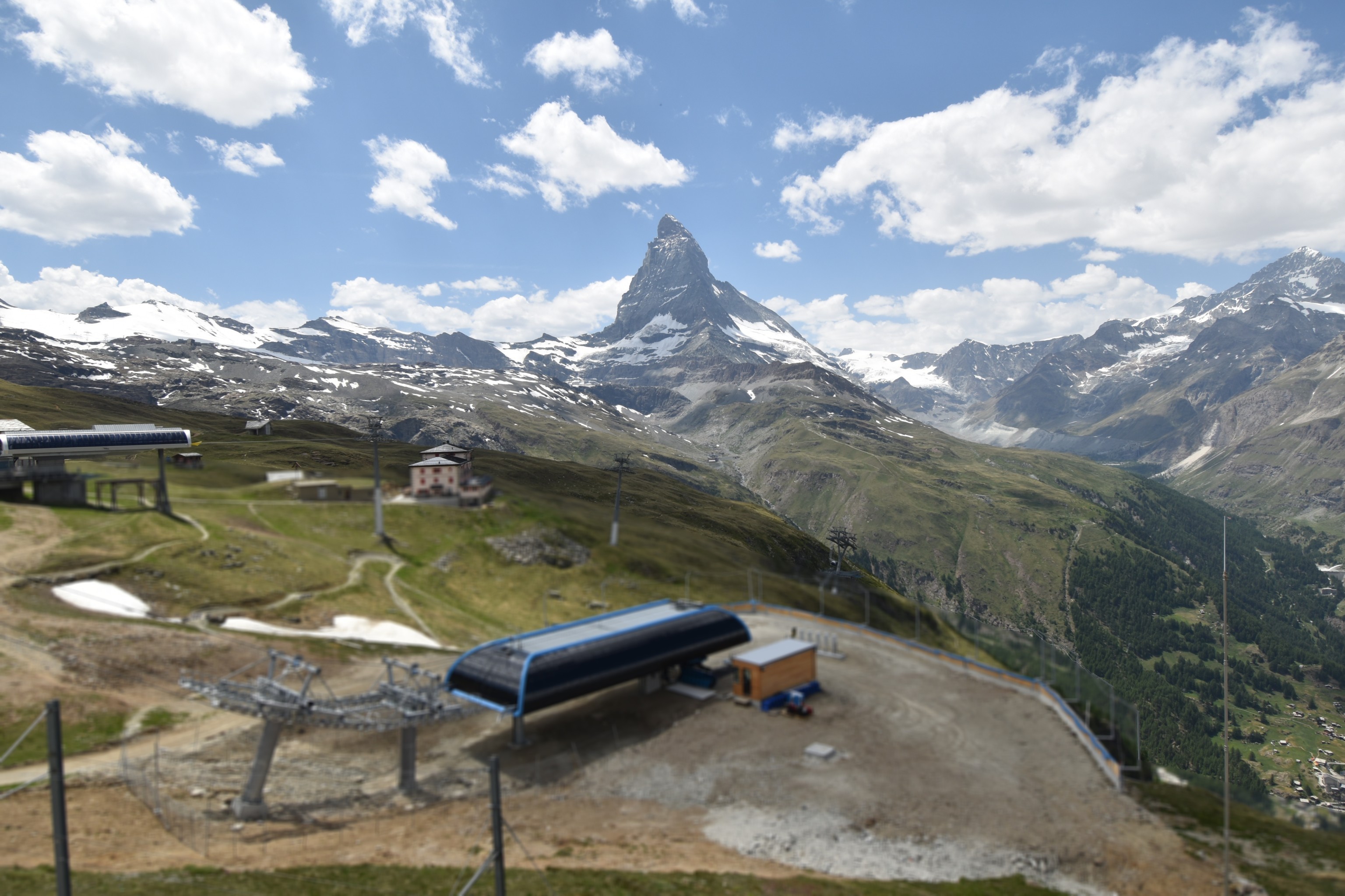 Archiv Foto Webcam Riffelberg Panorama Zermatt