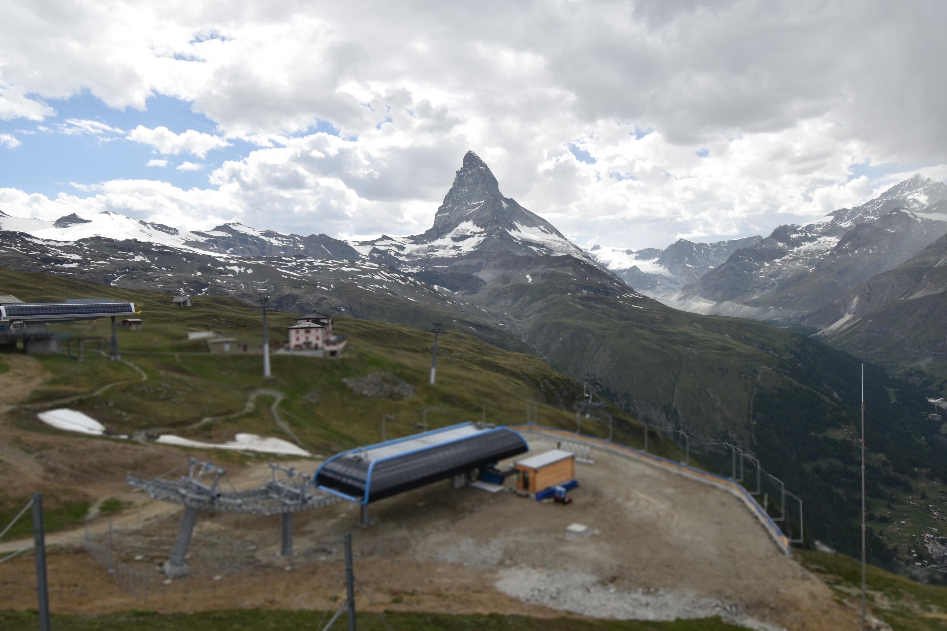 Archiv Foto Webcam Riffelberg Panorama Zermatt