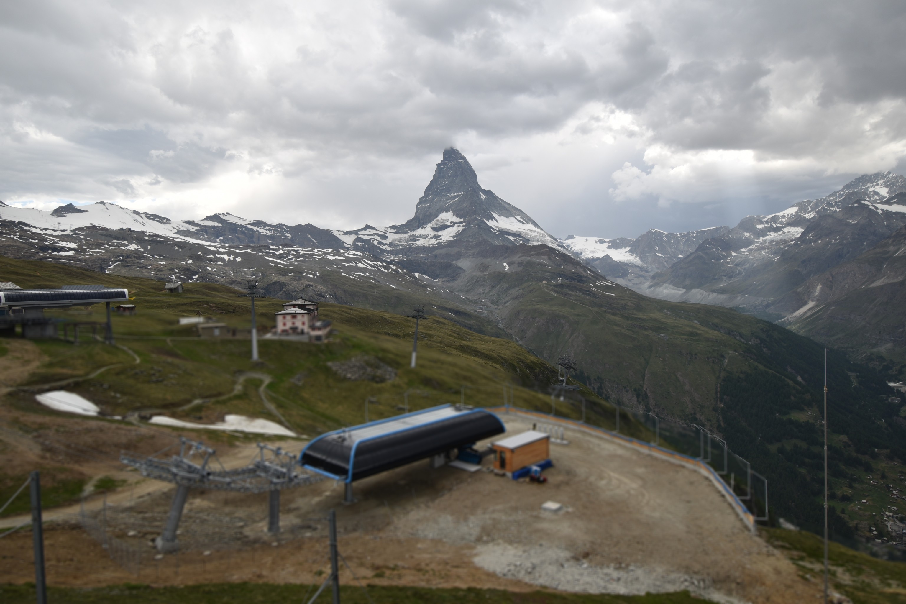 Archiv Foto Webcam Riffelberg Panorama Zermatt
