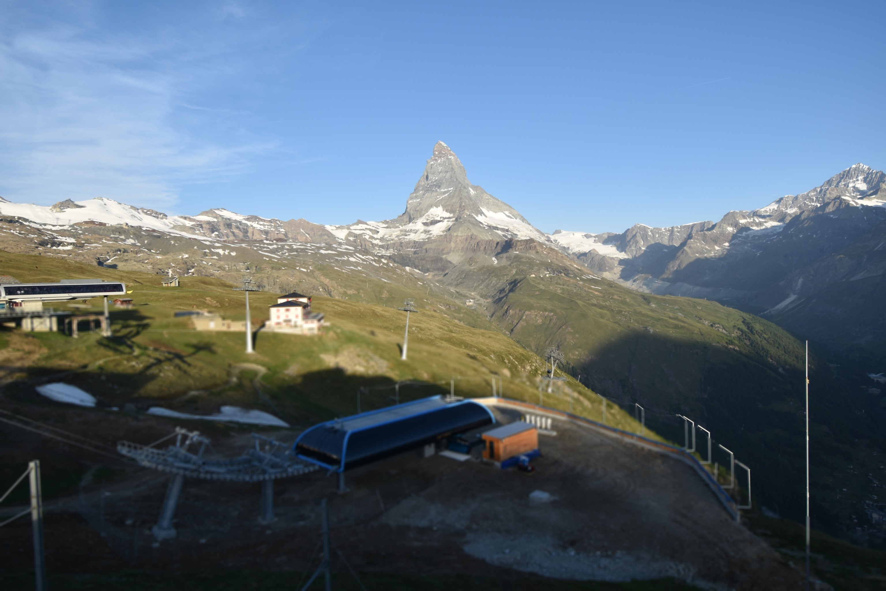 Archiv Foto Webcam Riffelberg Panorama Zermatt