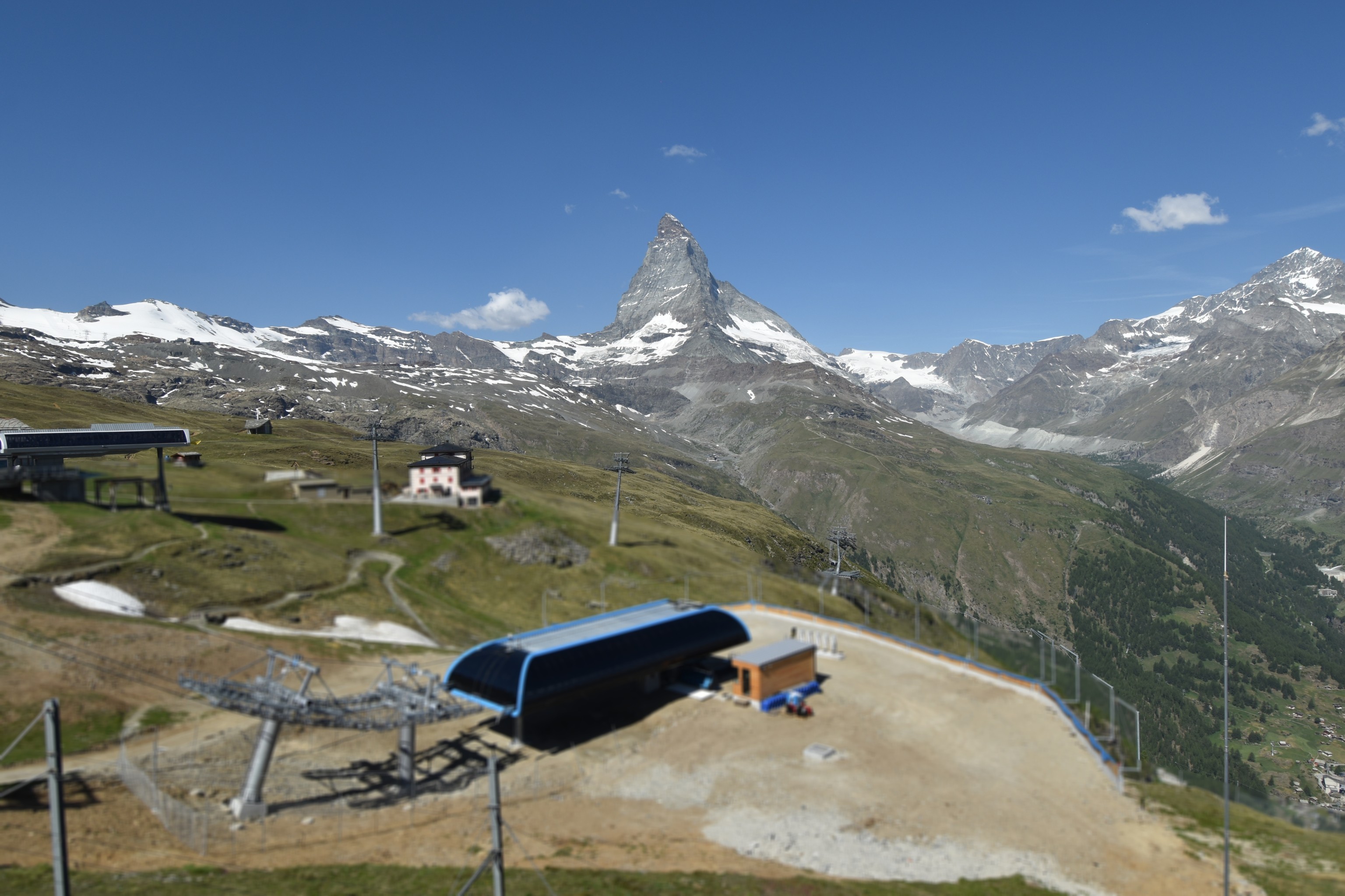 Archiv Foto Webcam Riffelberg Panorama Zermatt