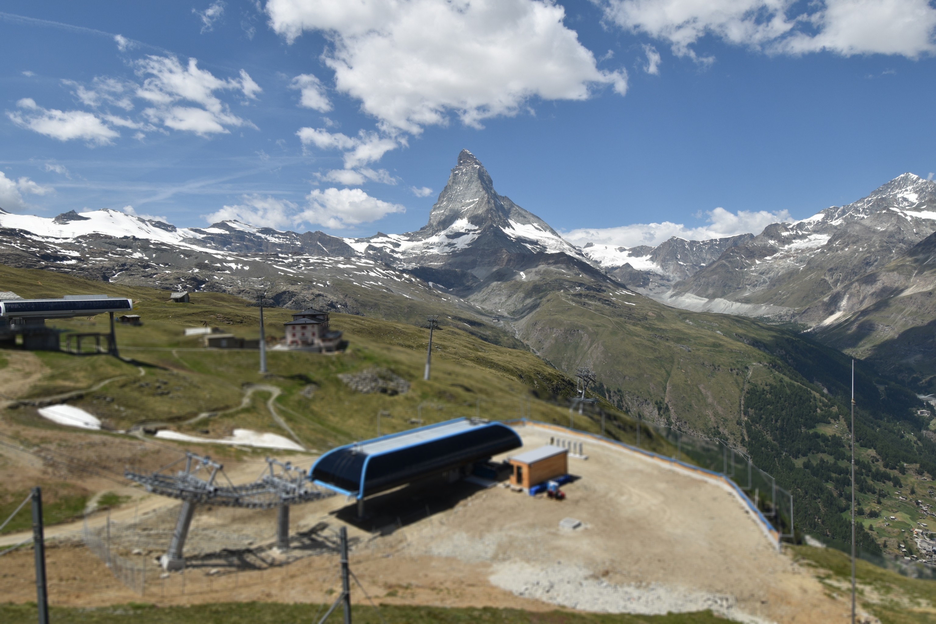 Archived image Webcam Riffelberg Panorama Zermatt