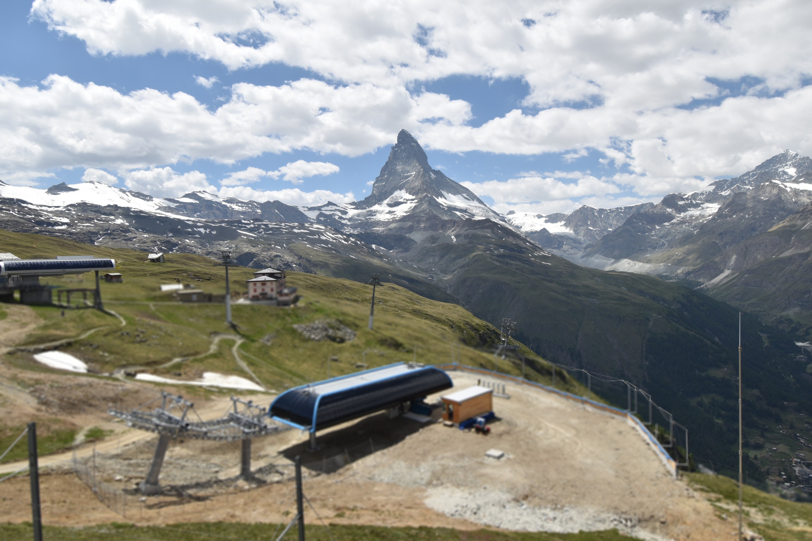 Archiv Foto Webcam Riffelberg Panorama Zermatt