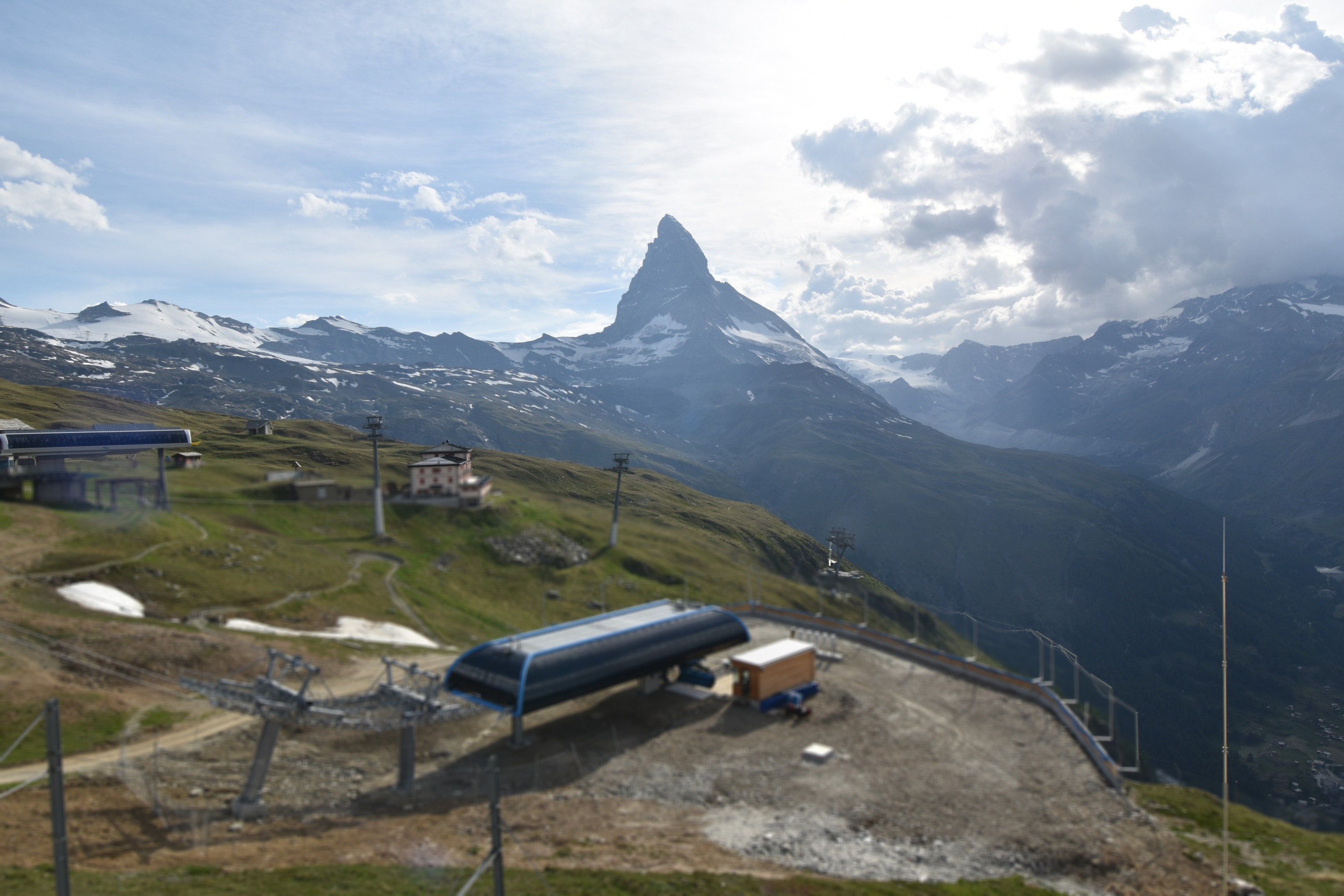 Archived image Webcam Riffelberg Panorama Zermatt