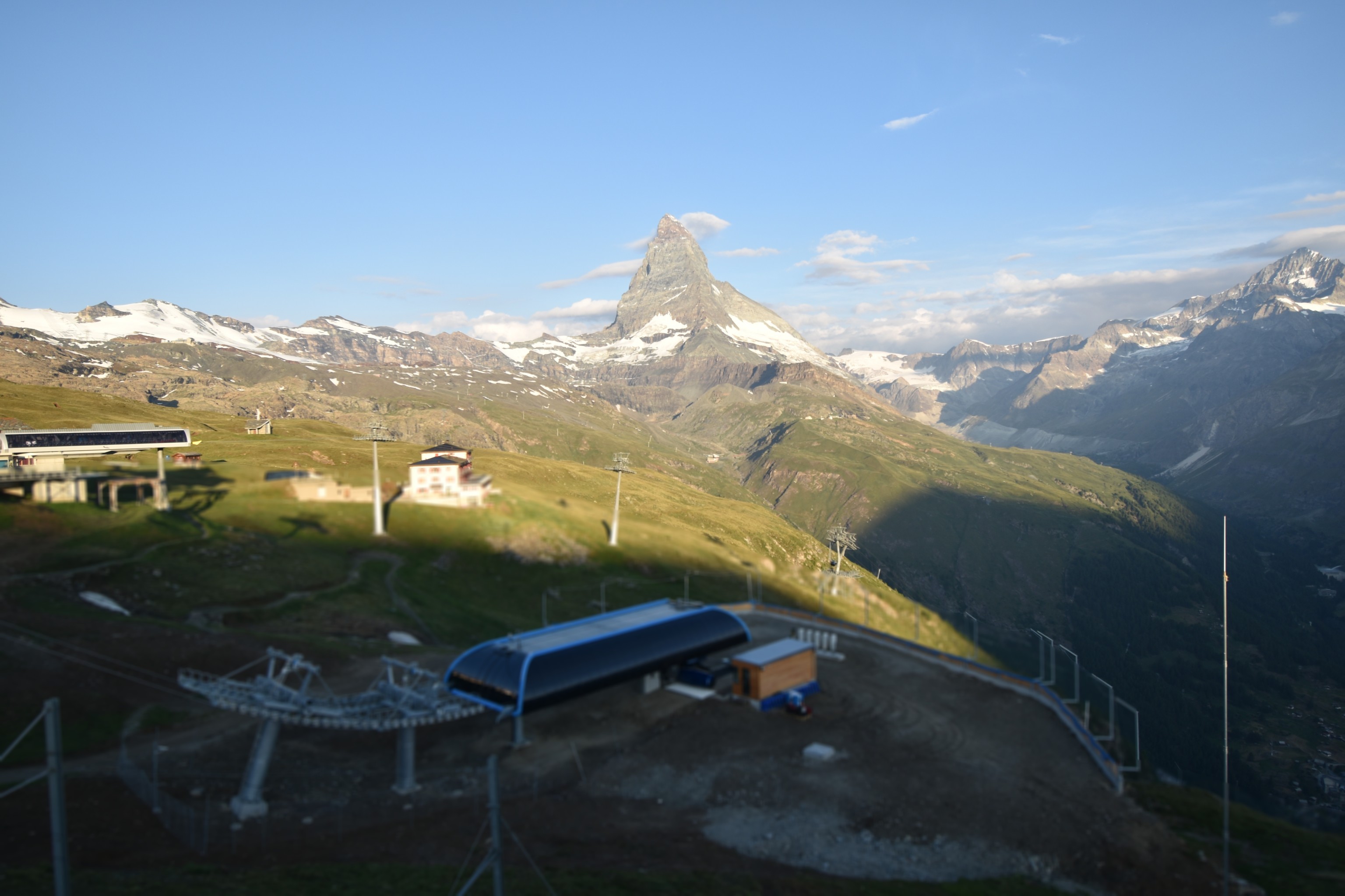 Archiv Foto Webcam Riffelberg Panorama Zermatt